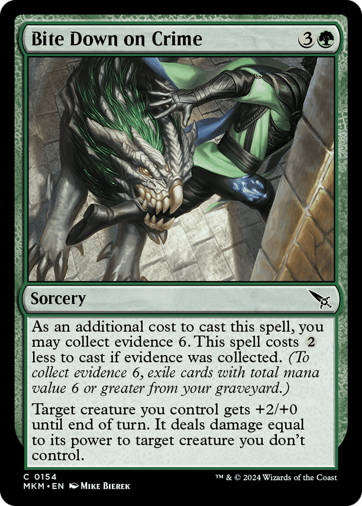 Bite Down on Crime — Murders at Karlov Manor — Magic: The Gathering