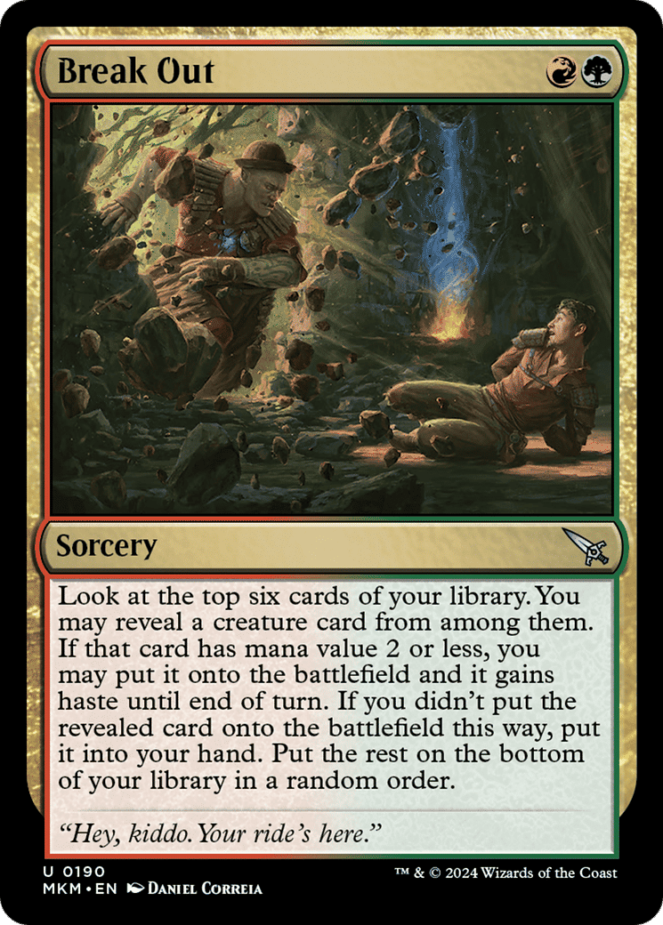 Break Out — Murders at Karlov Manor — Magic: The Gathering