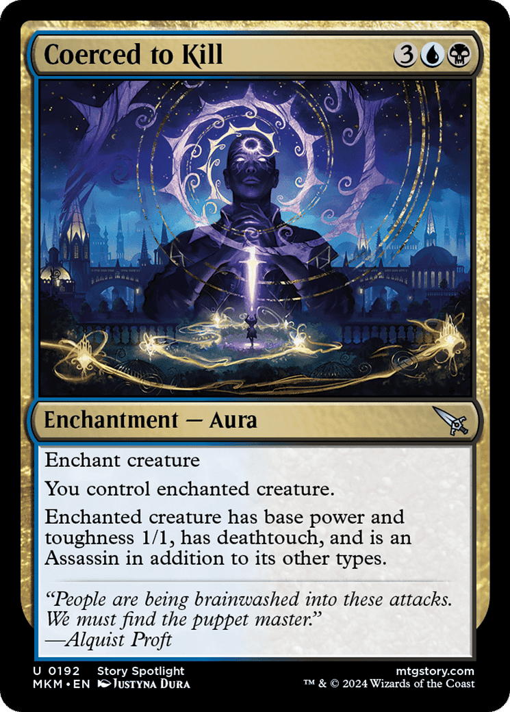 Coerced to Kill — Murders at Karlov Manor — Magic: The Gathering