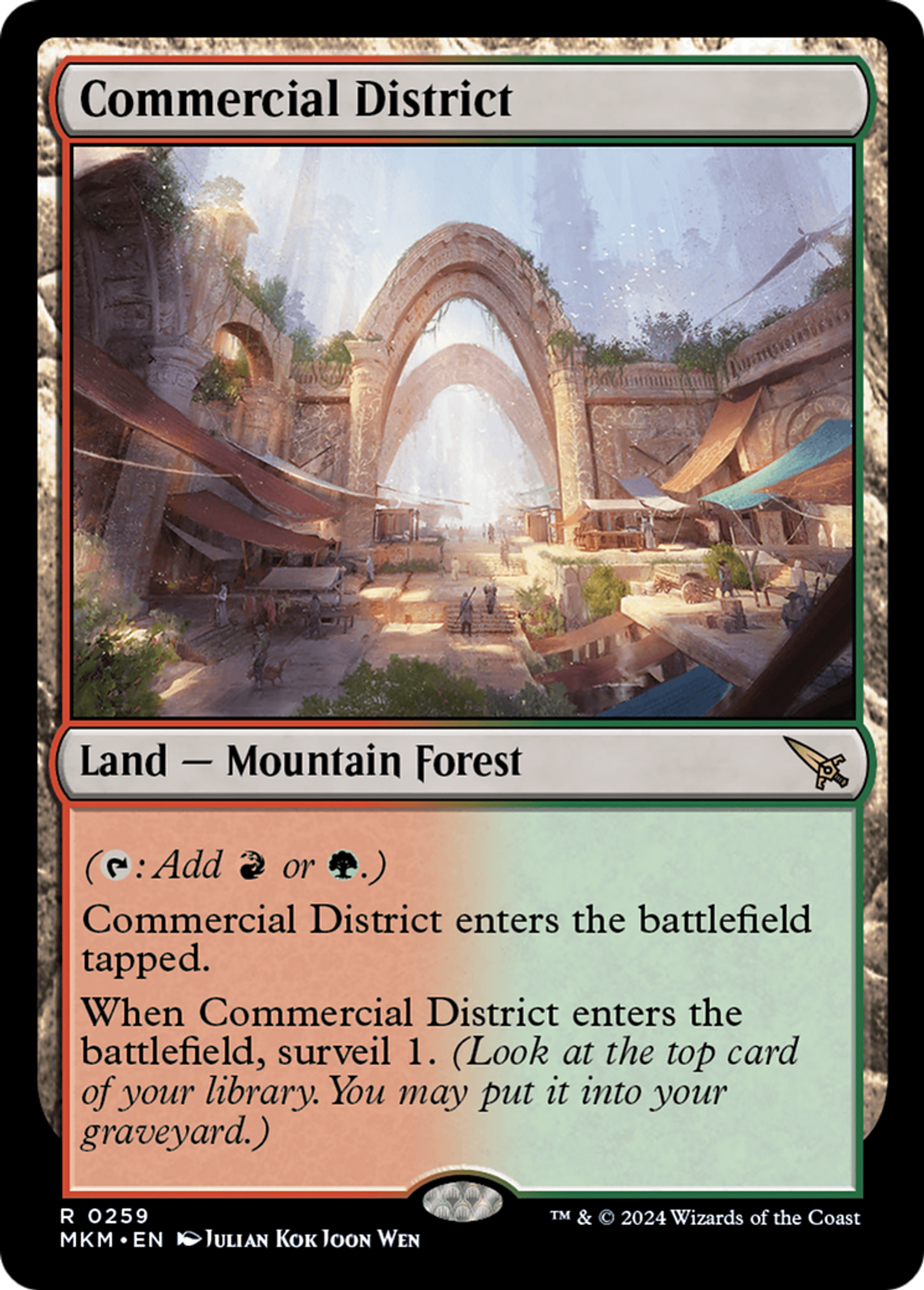 Commercial District — Murders at Karlov Manor — Magic: The Gathering