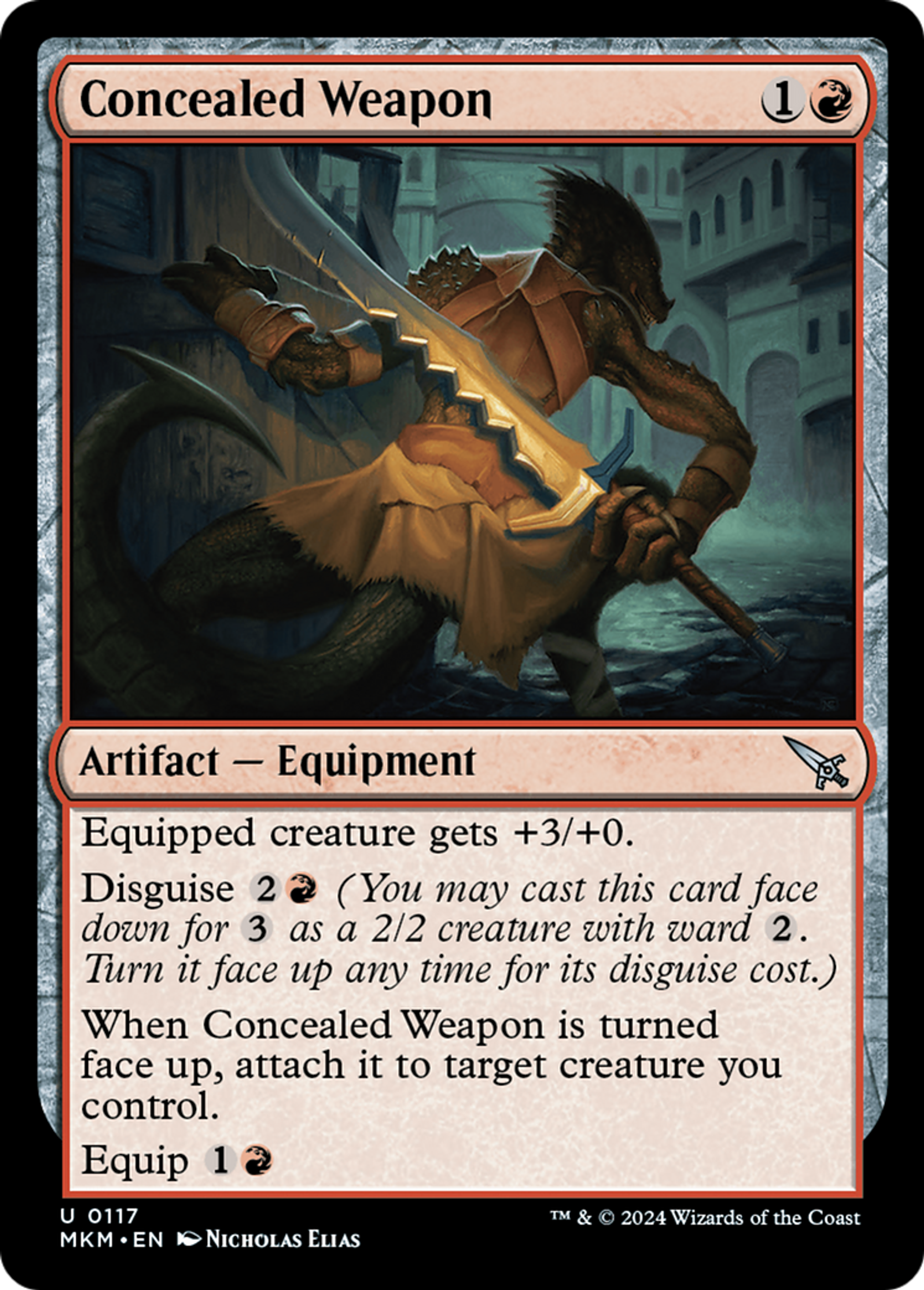 Concealed Weapon — Murders at Karlov Manor — Magic: The Gathering