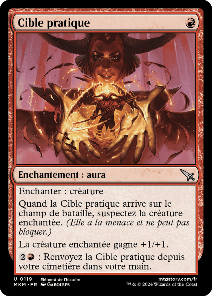 Cible pratique — Murders at Karlov Manor — Magic: The Gathering