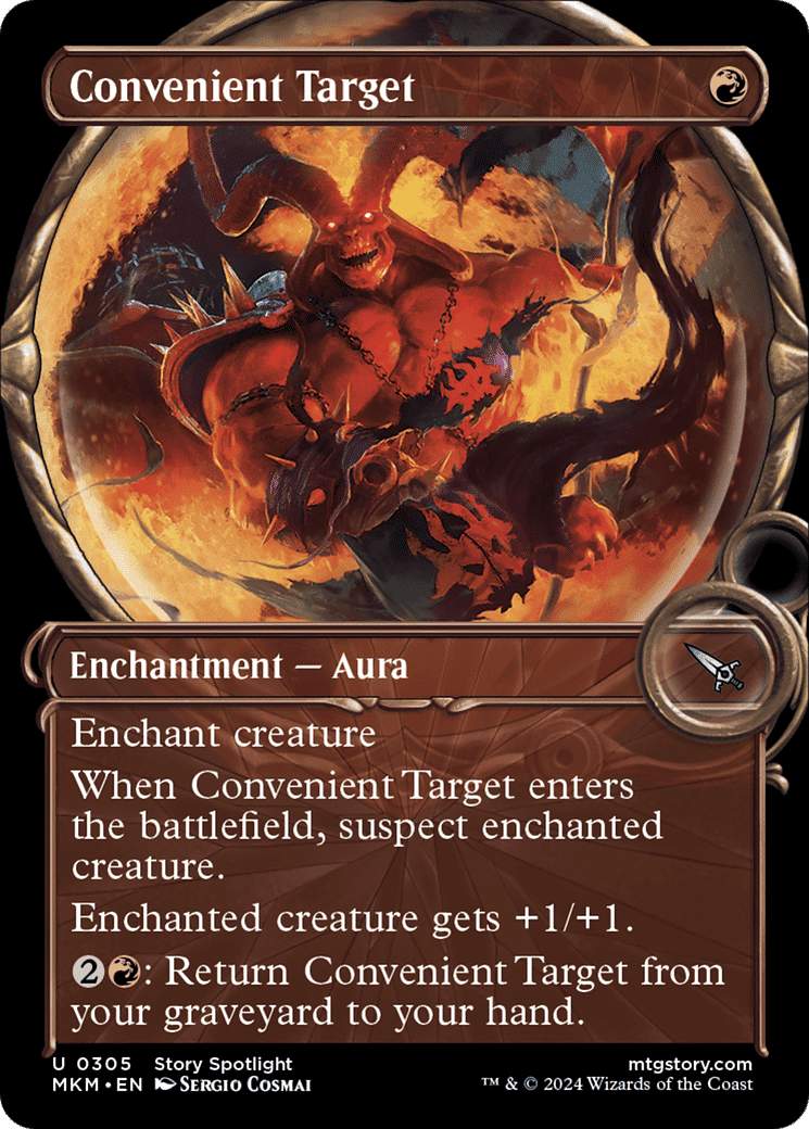 Convenient Target — Murders at Karlov Manor — Magic: The Gathering