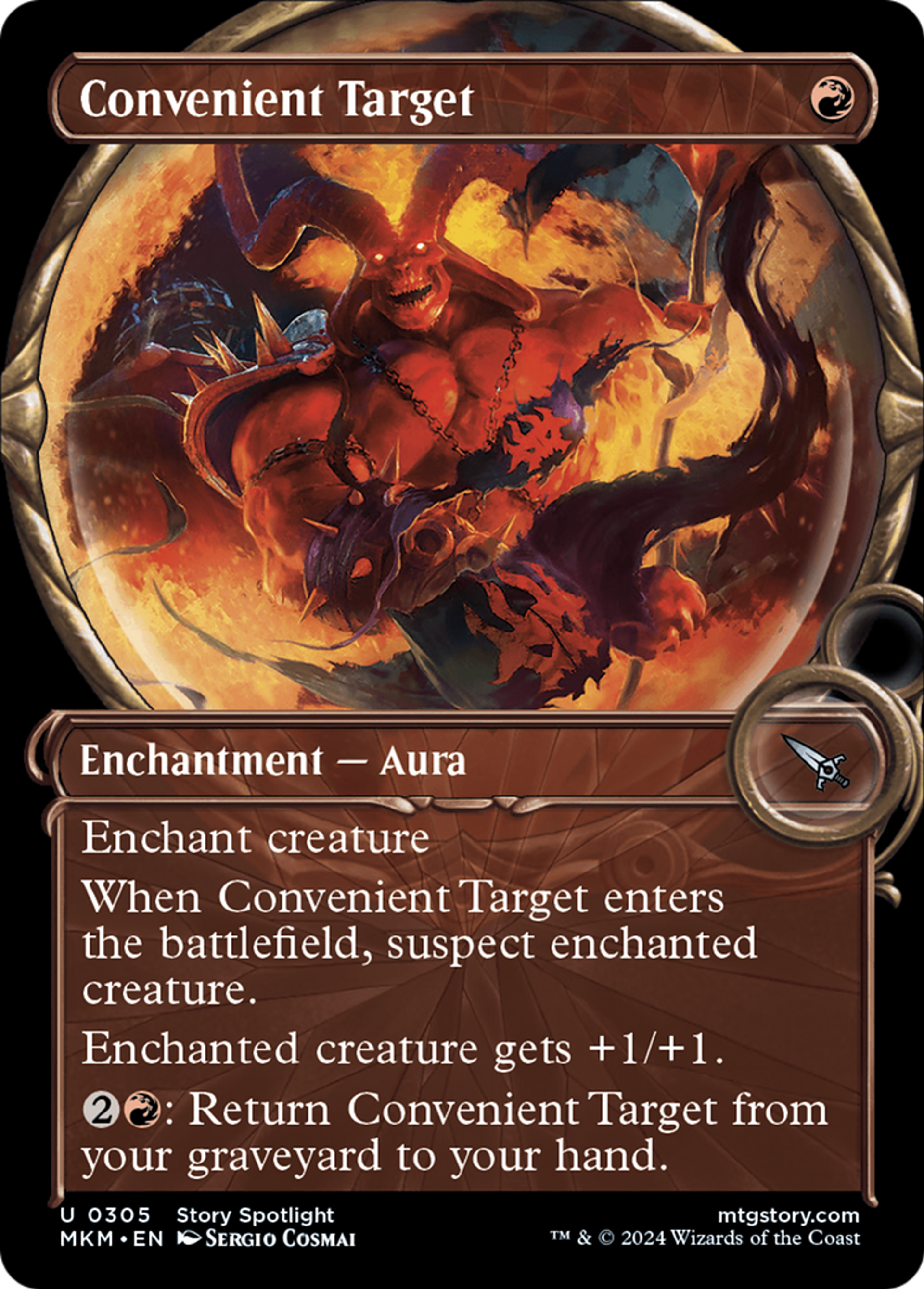 Convenient Target — Murders at Karlov Manor — Magic: The Gathering