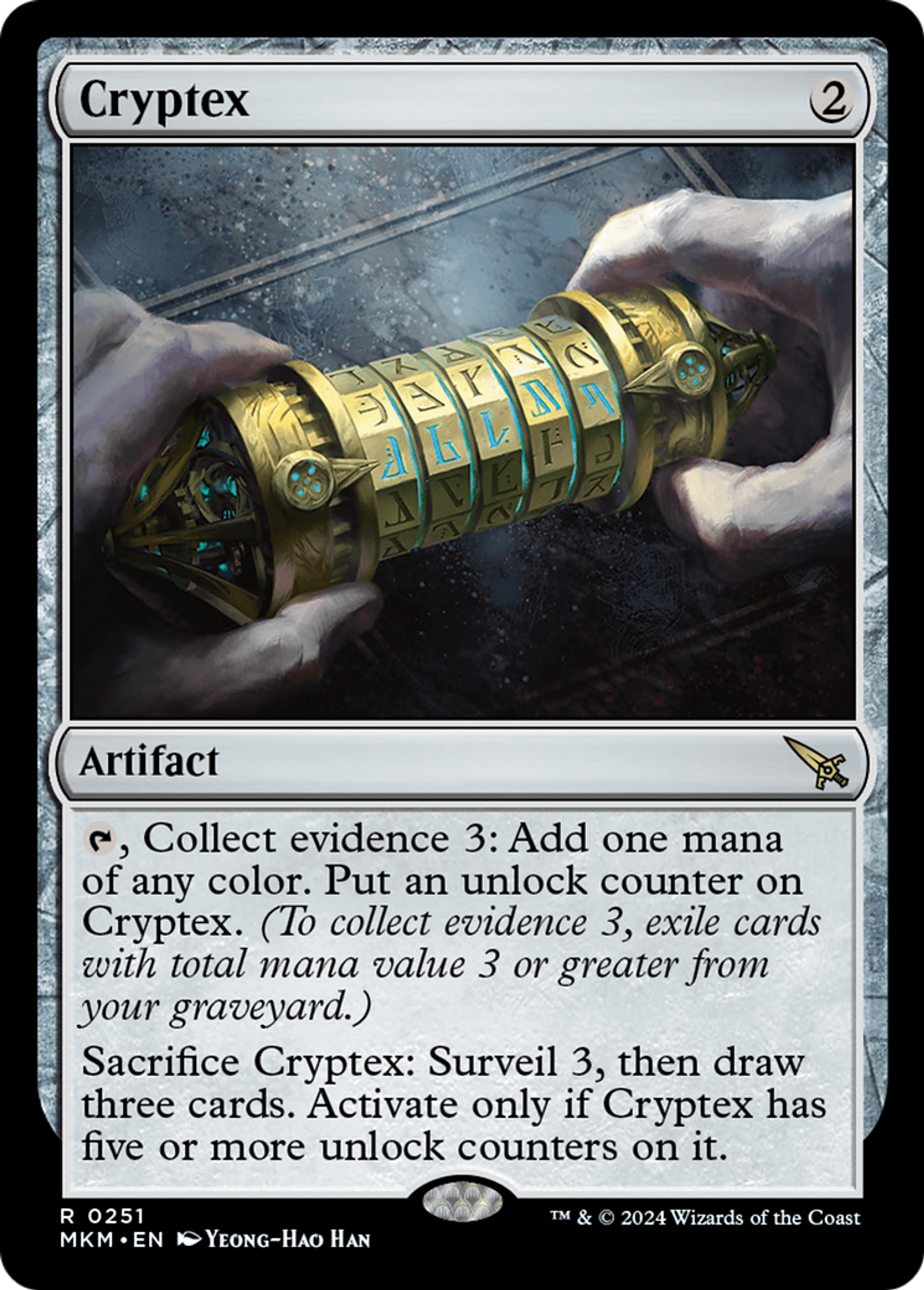 Cryptex — Murders at Karlov Manor — Magic: The Gathering
