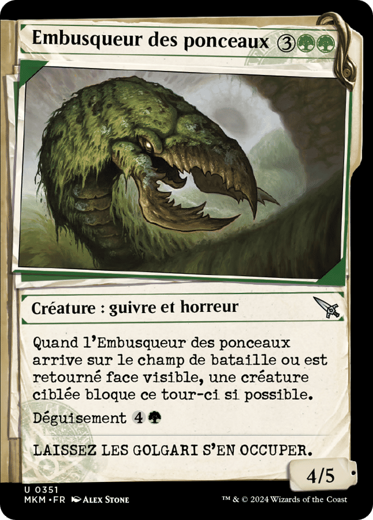 Embusqueur des ponceaux — Murders at Karlov Manor — Magic: The Gathering