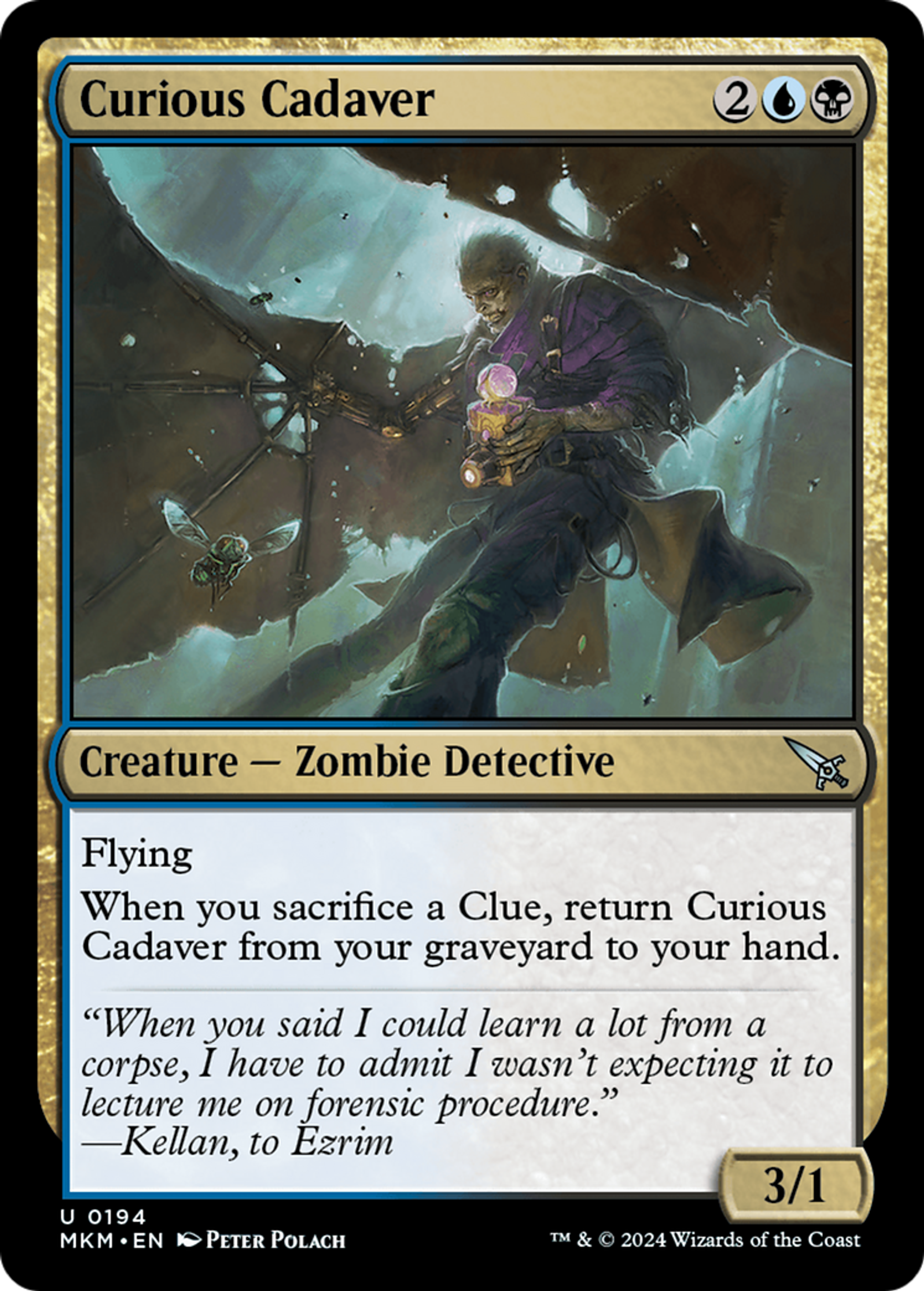 Curious Cadaver — Murders at Karlov Manor — Magic: The Gathering