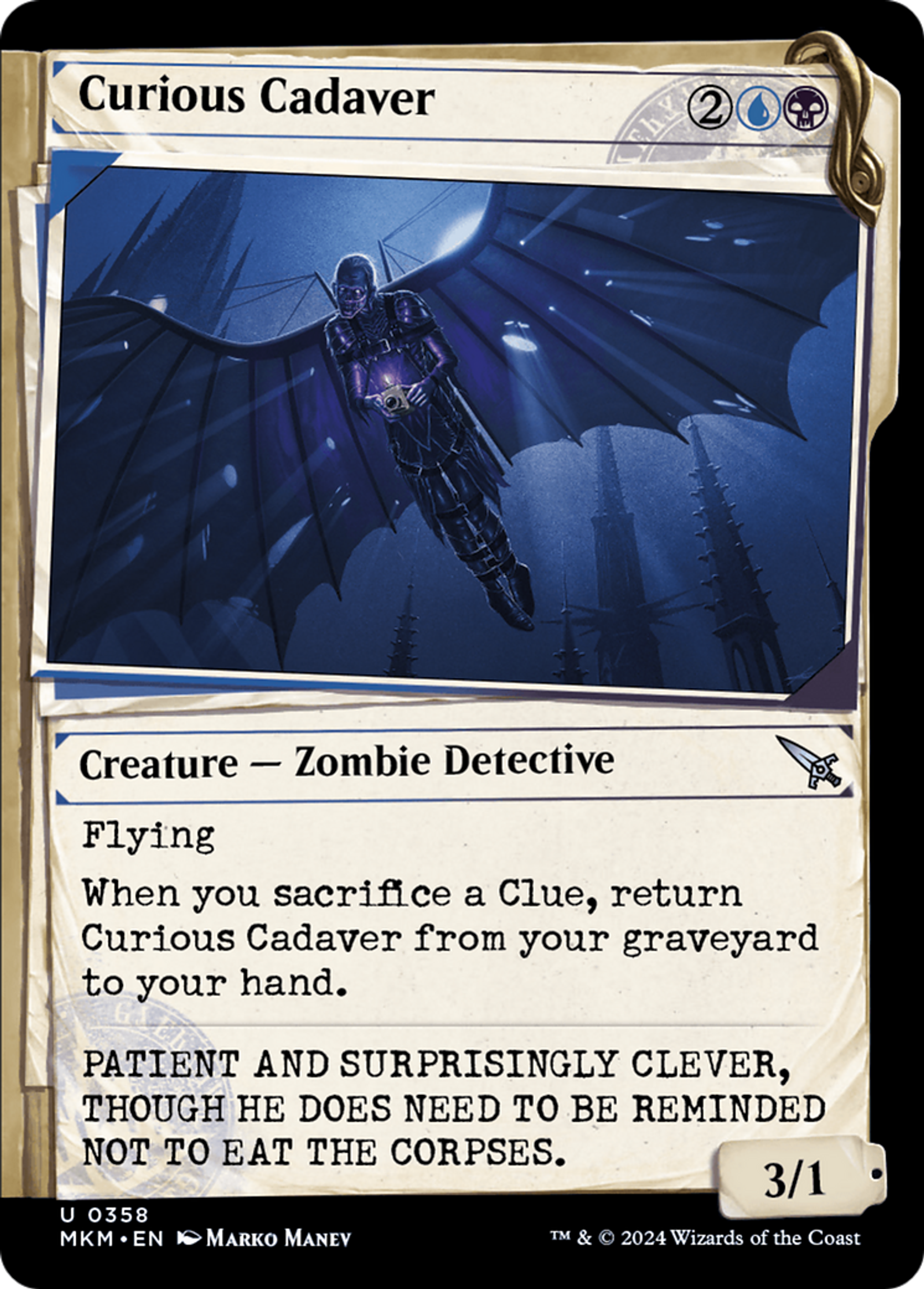 Curious Cadaver — Murders at Karlov Manor — Magic: The Gathering