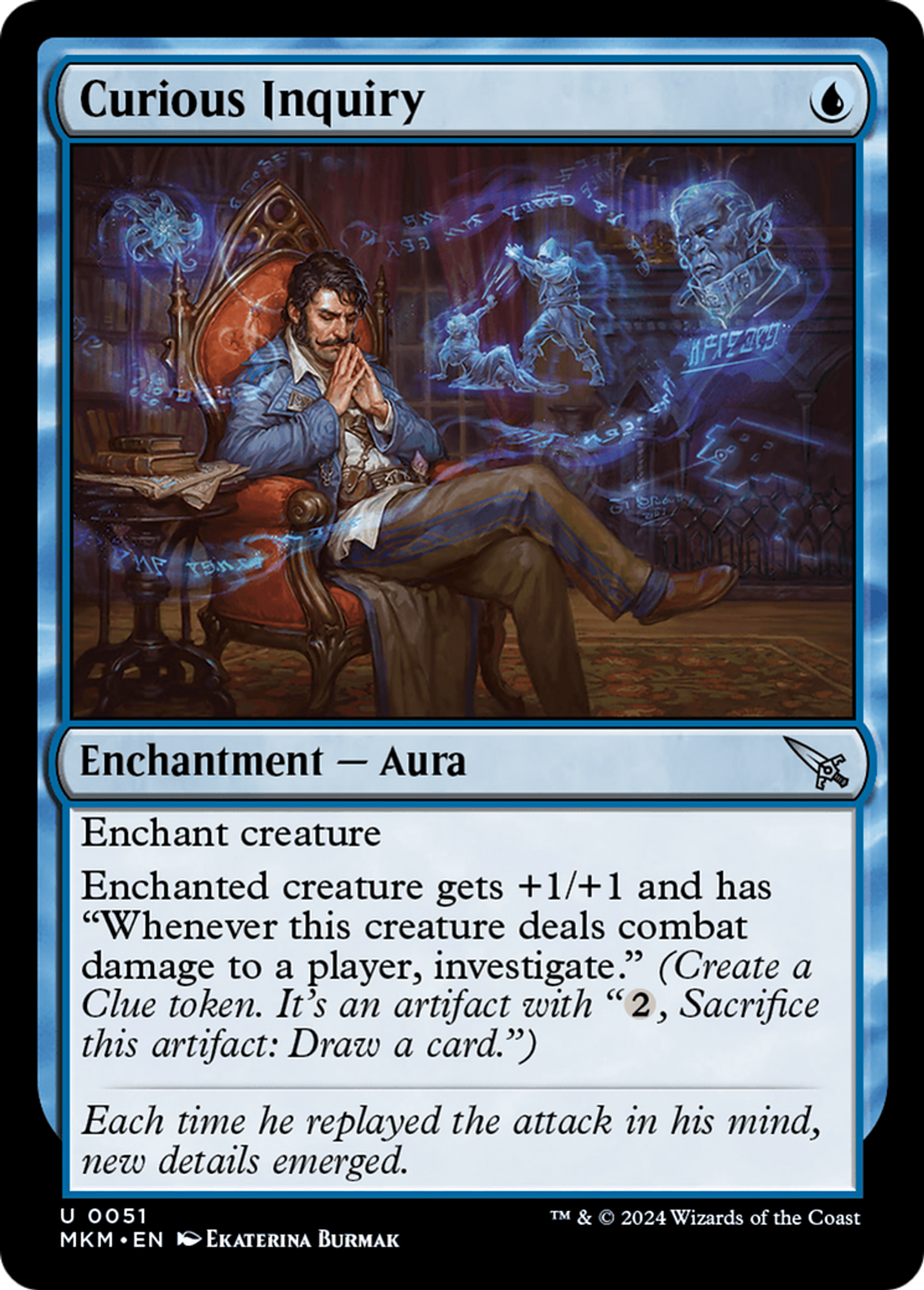 Curious Inquiry — Murders at Karlov Manor — Magic: The Gathering