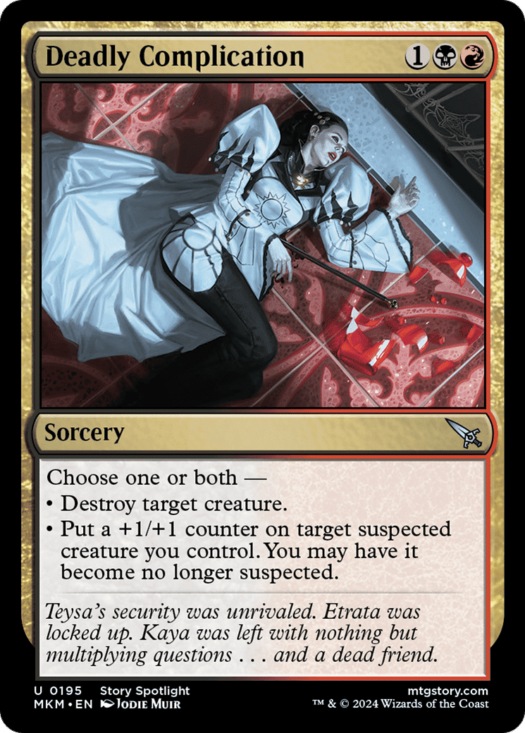Deadly Complication — Murders at Karlov Manor — Magic: The Gathering