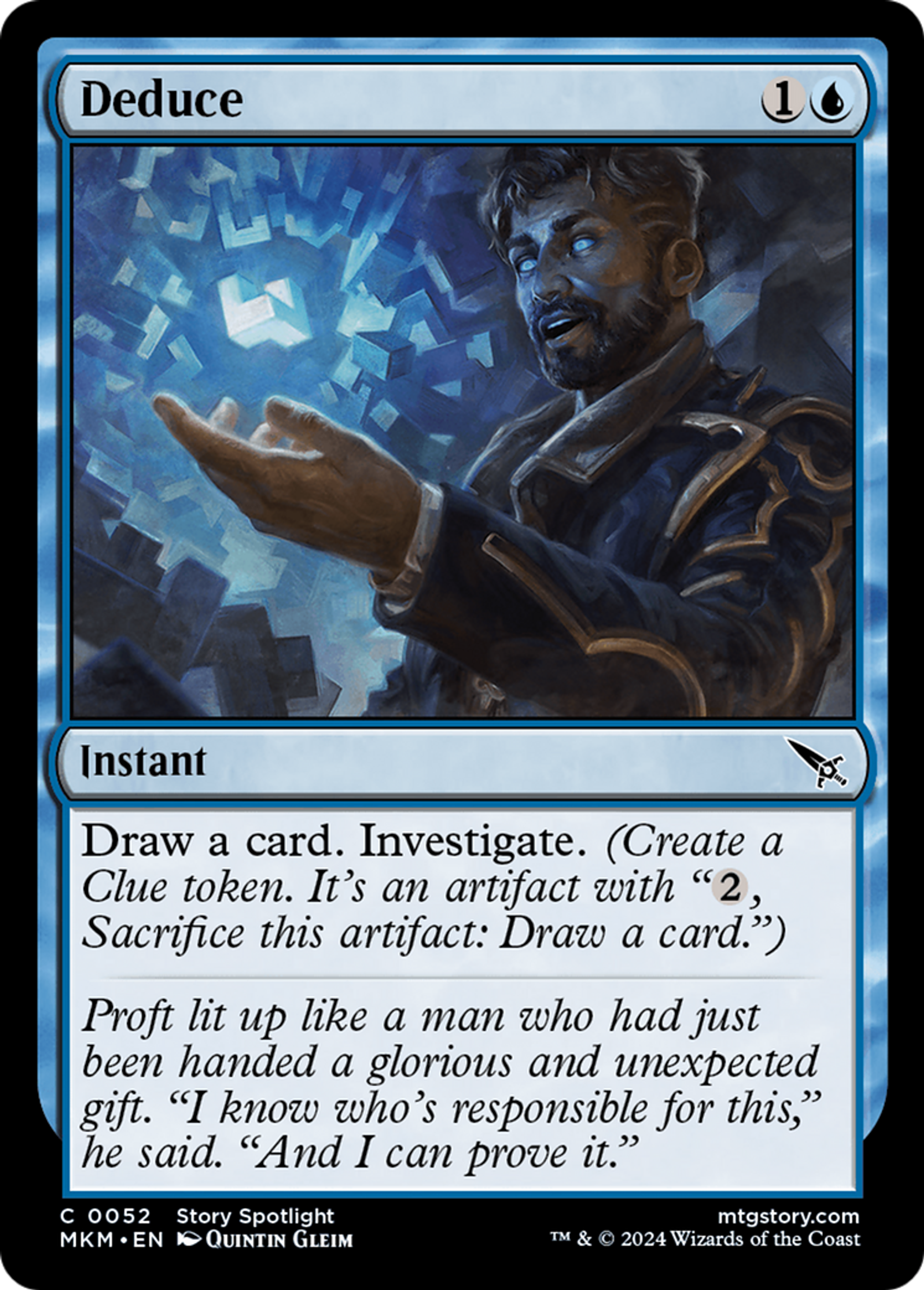 Deduce — Murders at Karlov Manor — Magic: The Gathering