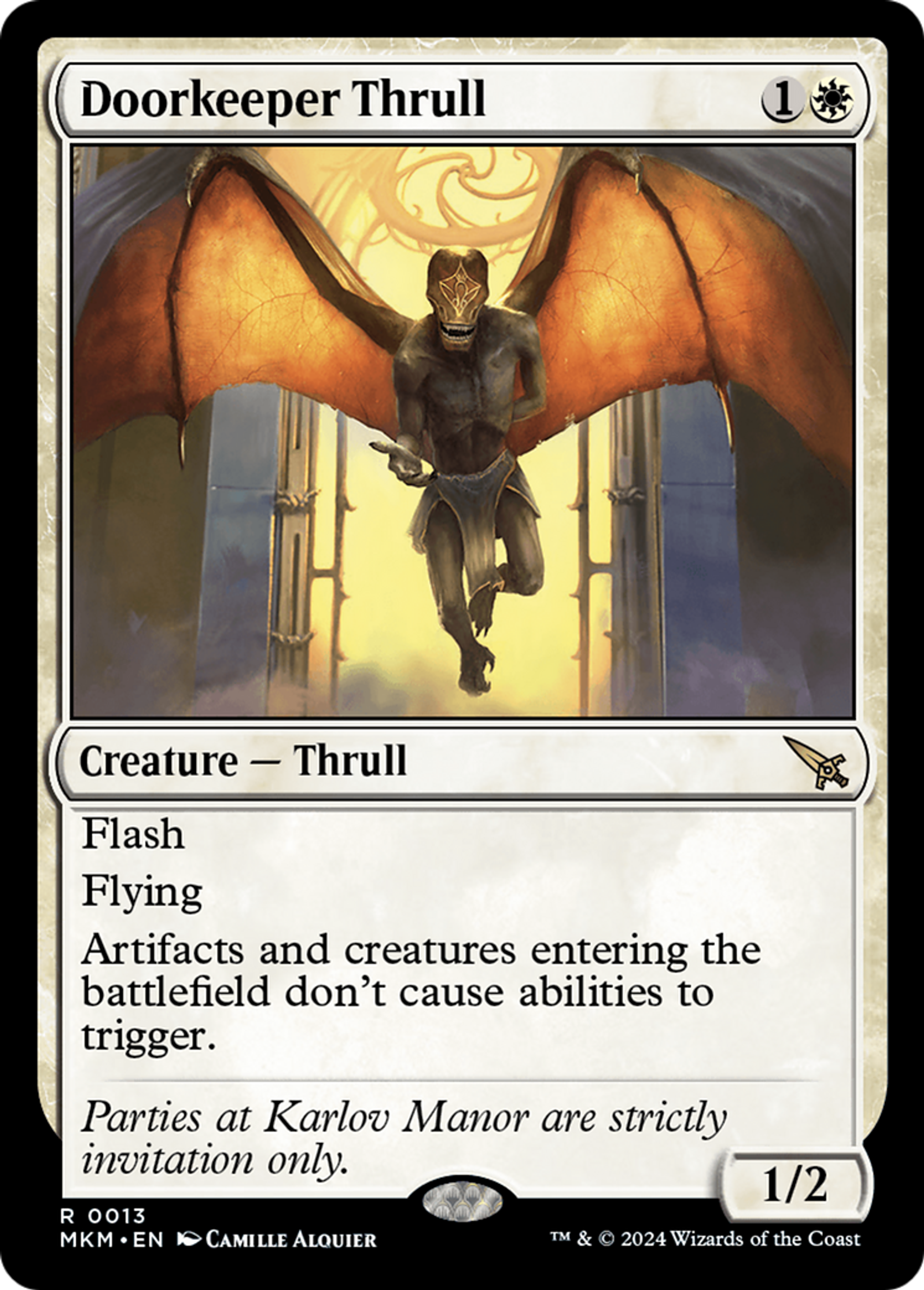 Doorkeeper Thrull — Murders at Karlov Manor — Magic: The Gathering