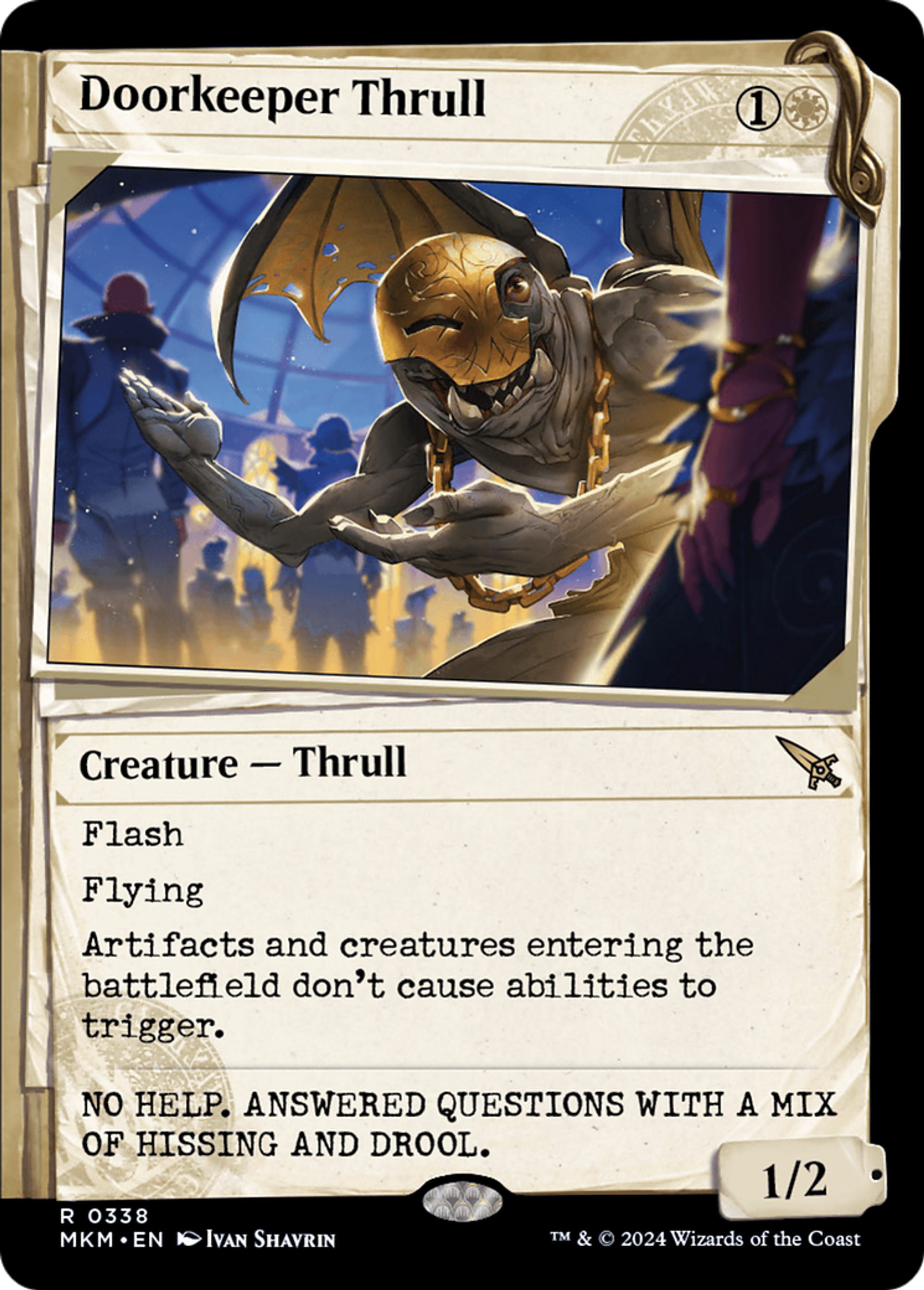 Doorkeeper Thrull — Murders at Karlov Manor — Magic: The Gathering