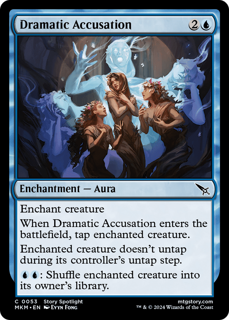 Dramatic Accusation — Murders at Karlov Manor — Magic: The Gathering