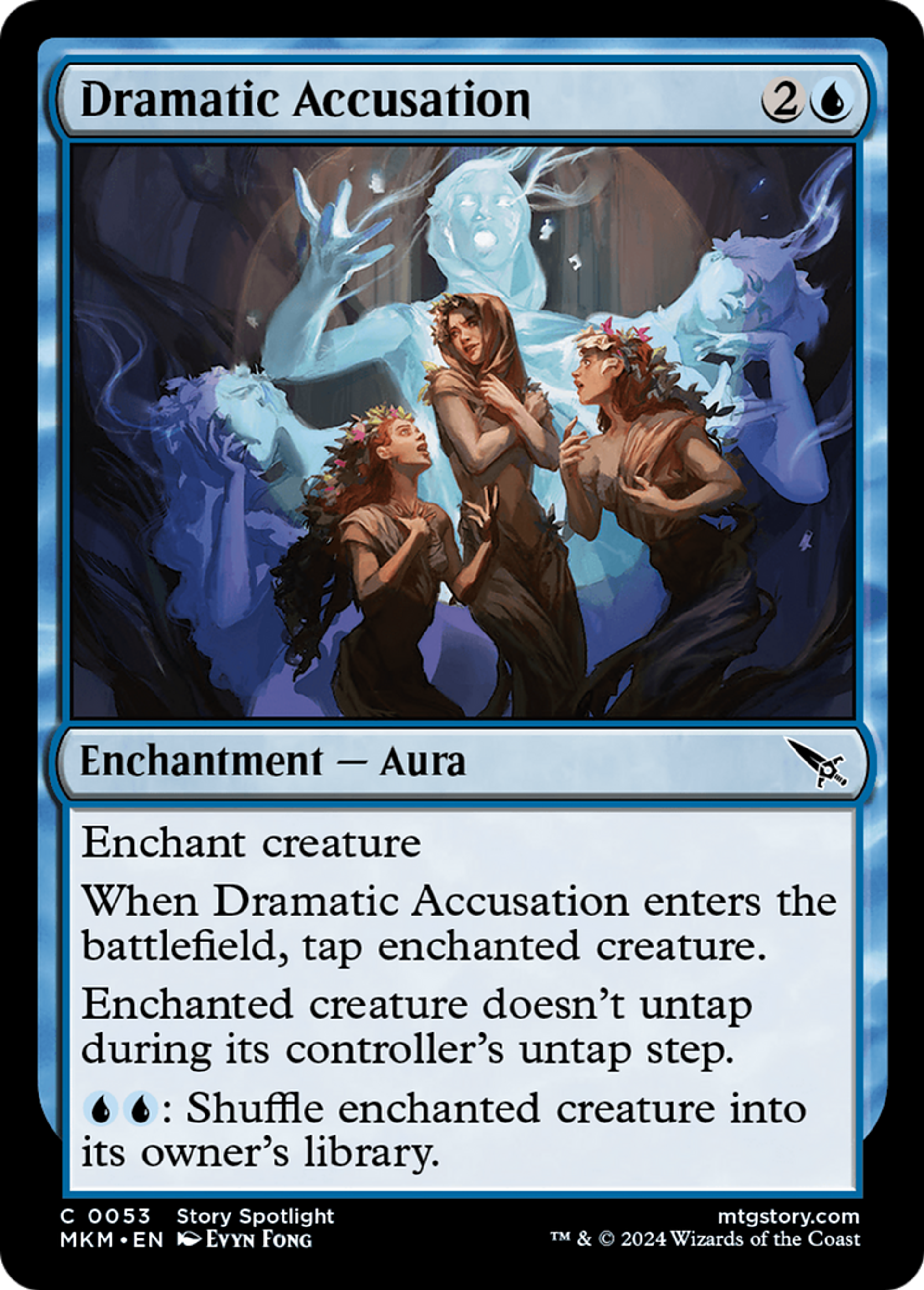 Dramatic Accusation — Murders at Karlov Manor — Magic: The Gathering