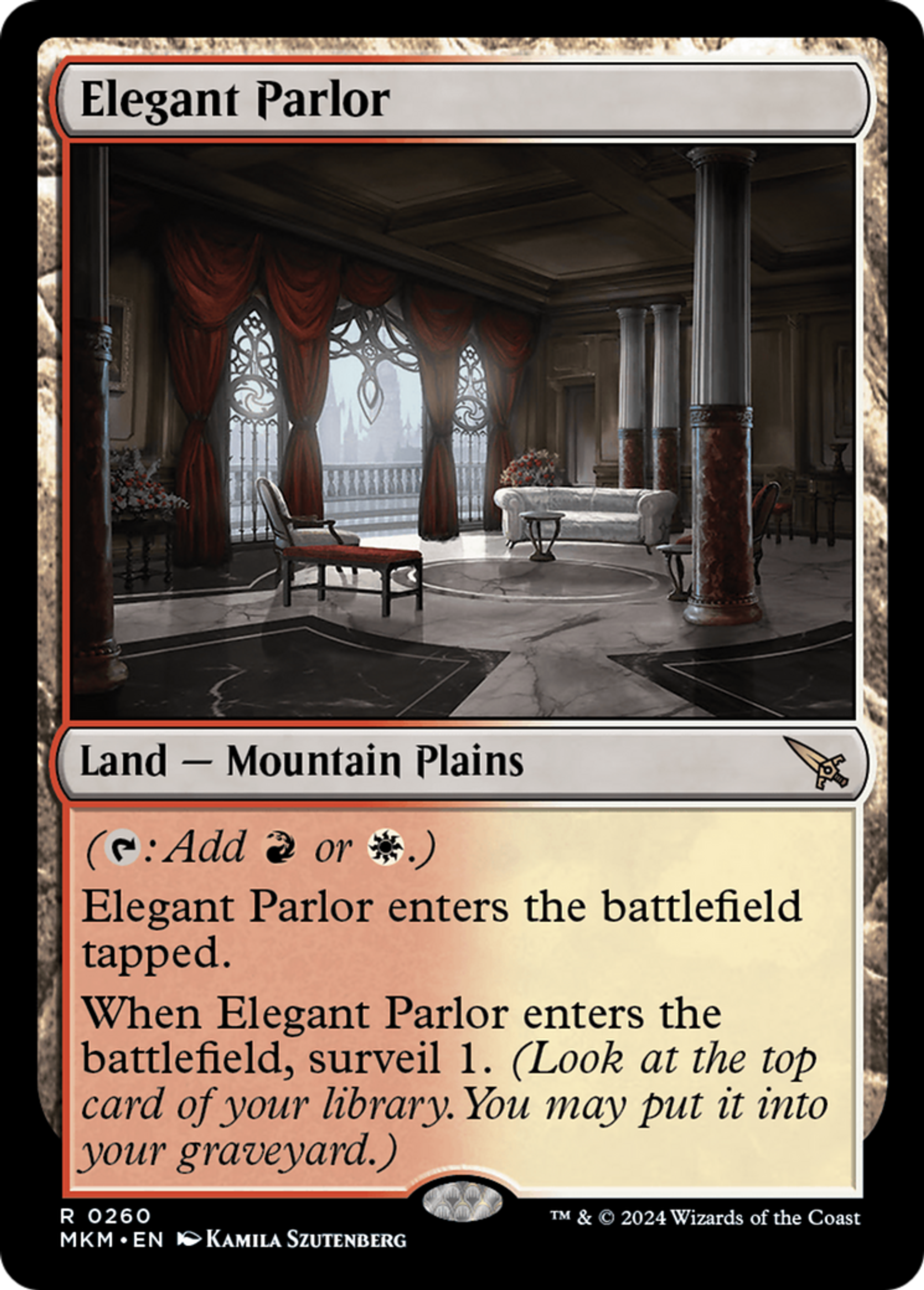 Elegant Parlor — Murders at Karlov Manor — Magic: The Gathering