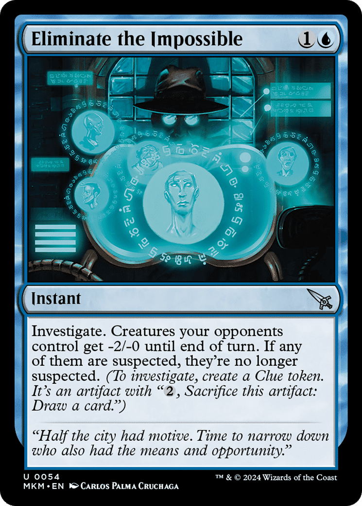 Eliminate the Impossible — Murders at Karlov Manor — Magic: The Gathering