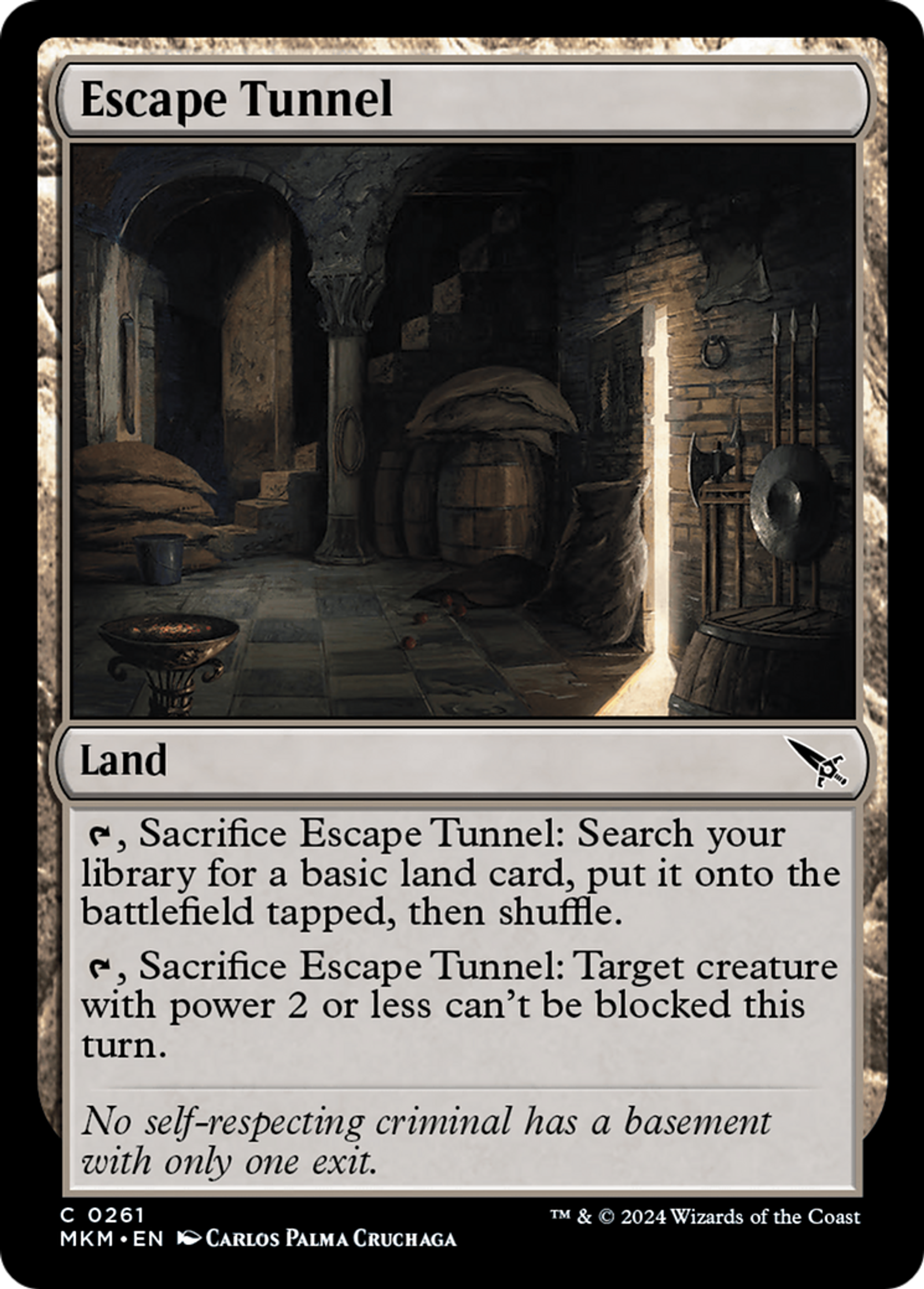 Tunnel d'évasion — Murders at Karlov Manor — Magic: The Gathering