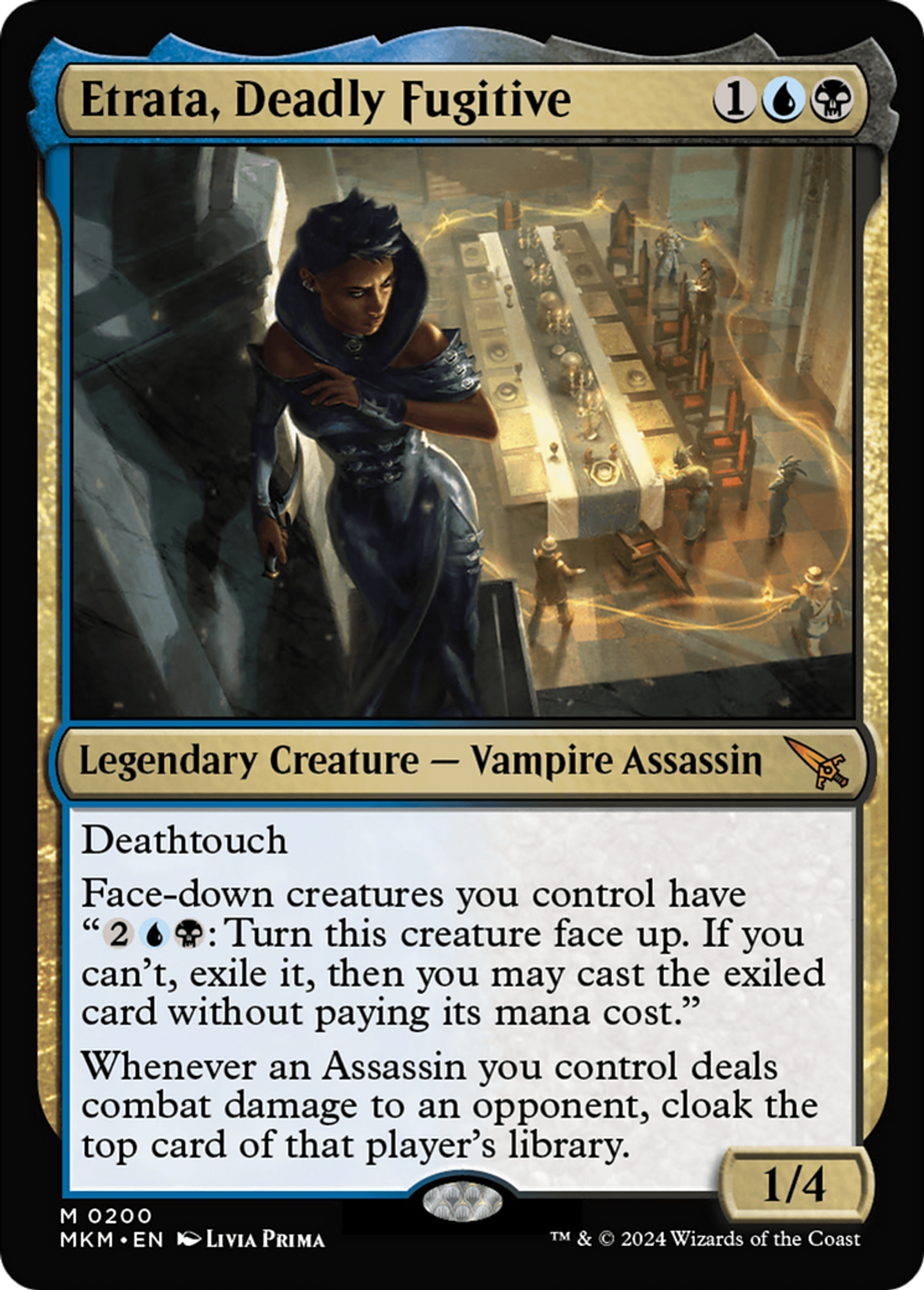Etrata, Deadly Fugitive — Murders at Karlov Manor — Magic: The Gathering