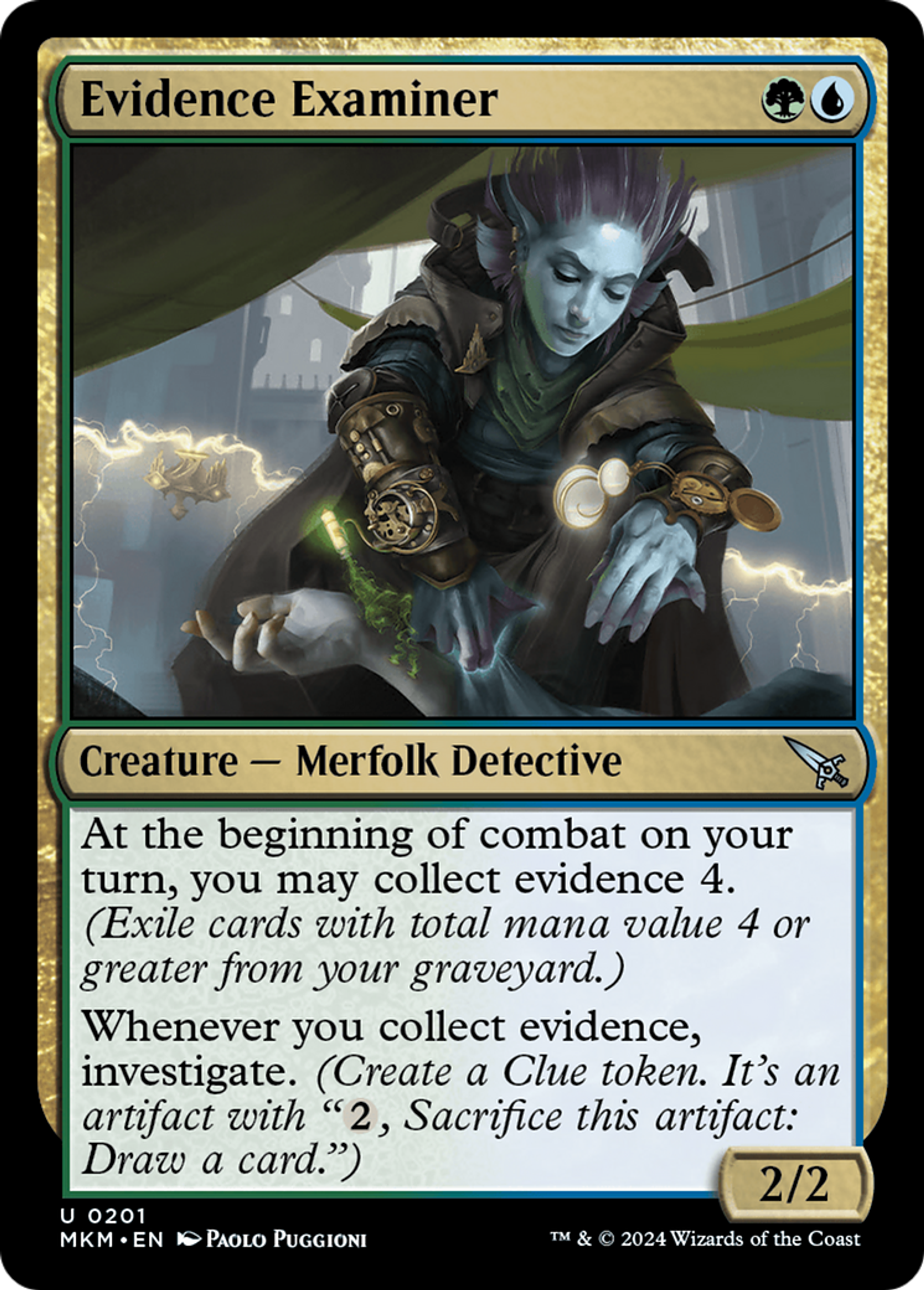 Evidence Examiner — Murders at Karlov Manor — Magic: The Gathering