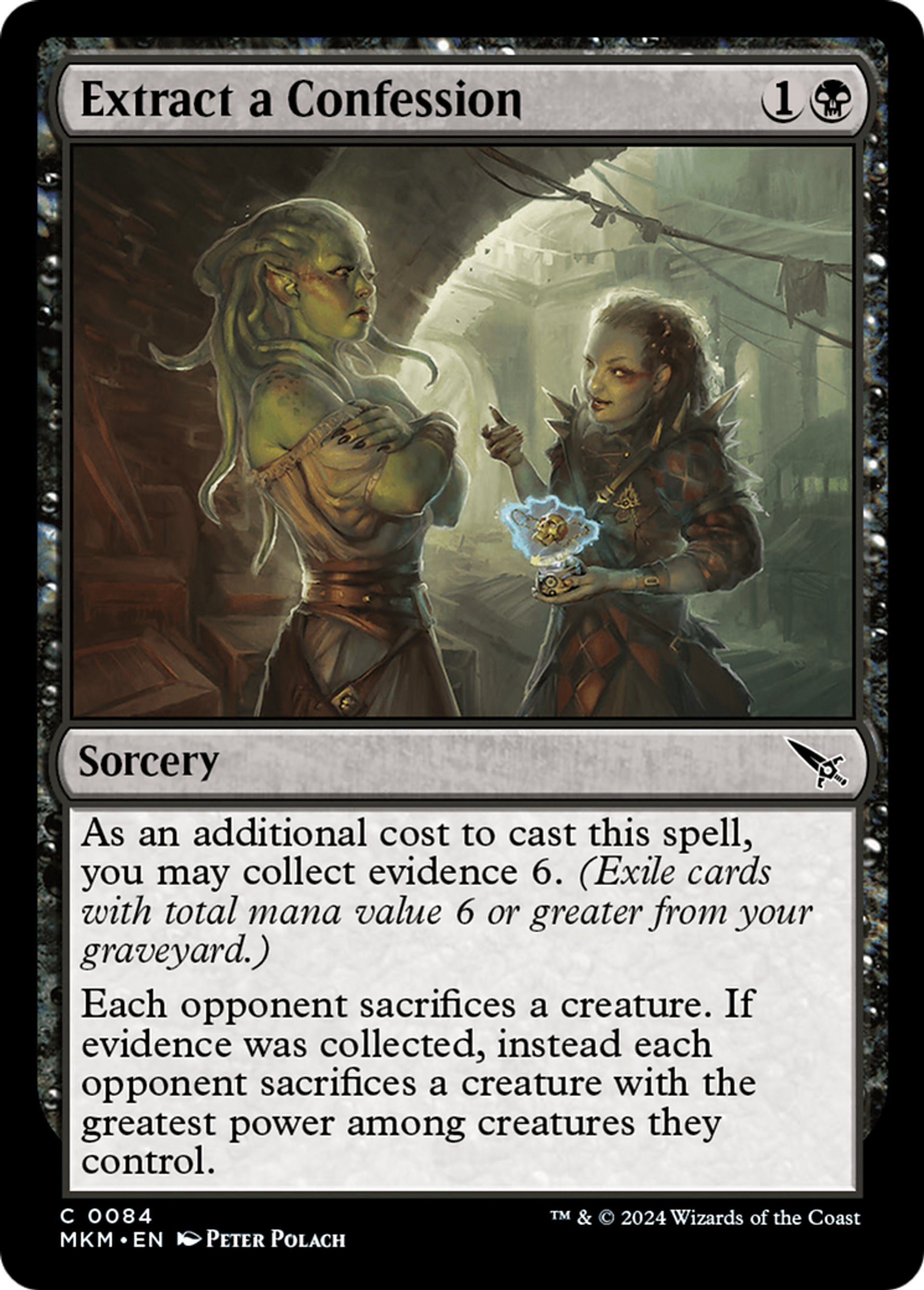 Extract a Confession — Murders at Karlov Manor — Magic: The Gathering