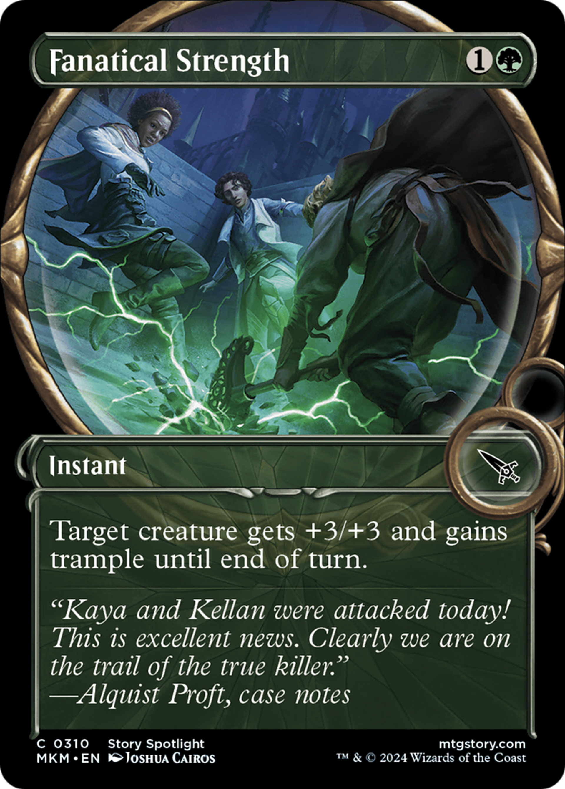 Fanatical Strength — Murders at Karlov Manor — Magic: The Gathering