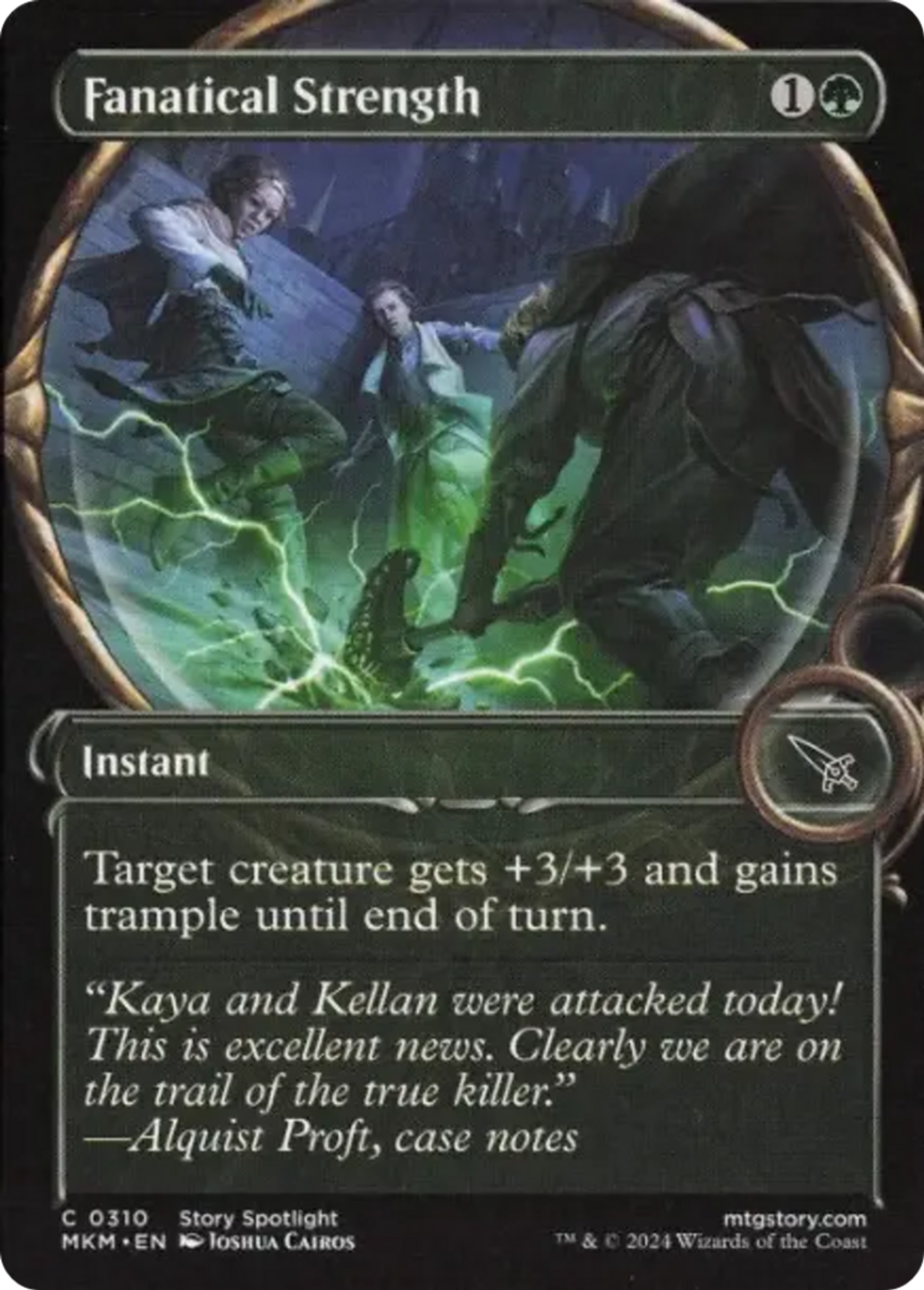 Fanatical Strength — Murders at Karlov Manor — Magic: The Gathering