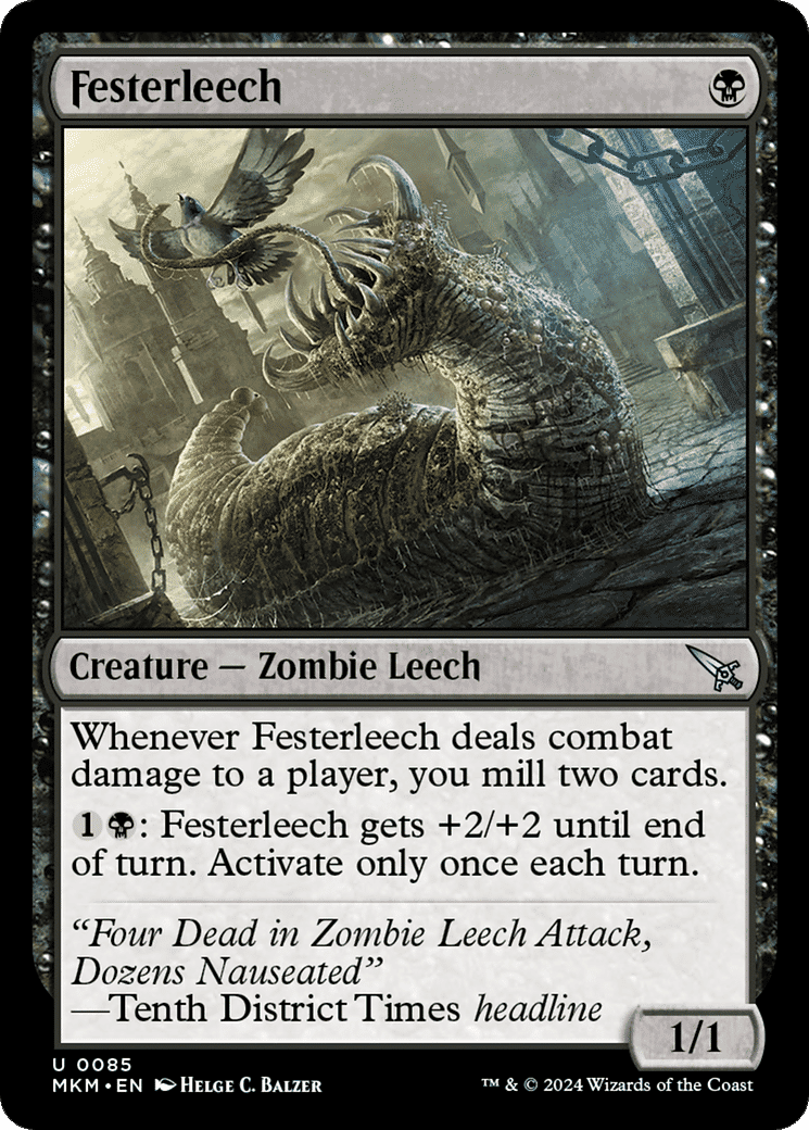 Festerleech — Murders at Karlov Manor — Magic: The Gathering