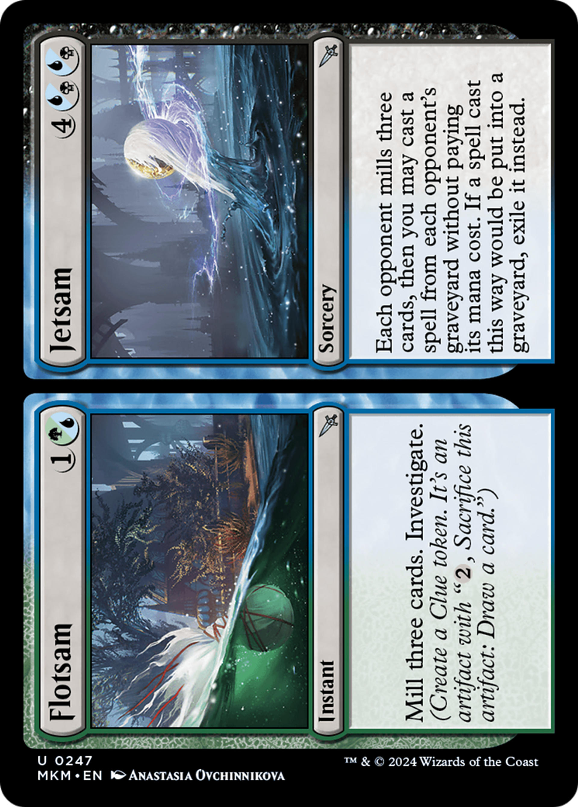 Flotsam // Jetsam — Murders at Karlov Manor — Magic: The Gathering