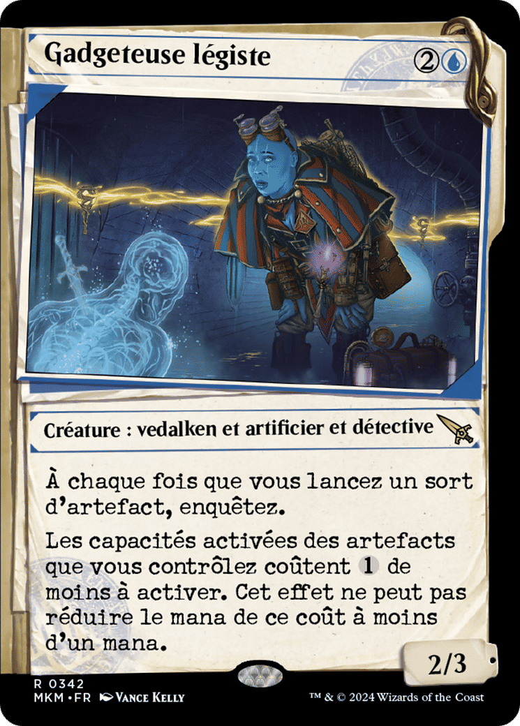 Gadgeteuse légiste — Murders at Karlov Manor — Magic: The Gathering