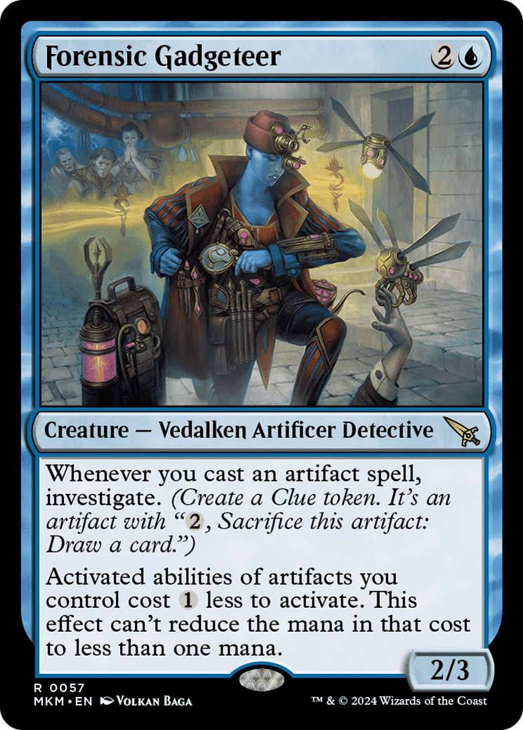 Forensic Gadgeteer — Murders at Karlov Manor — Magic: The Gathering