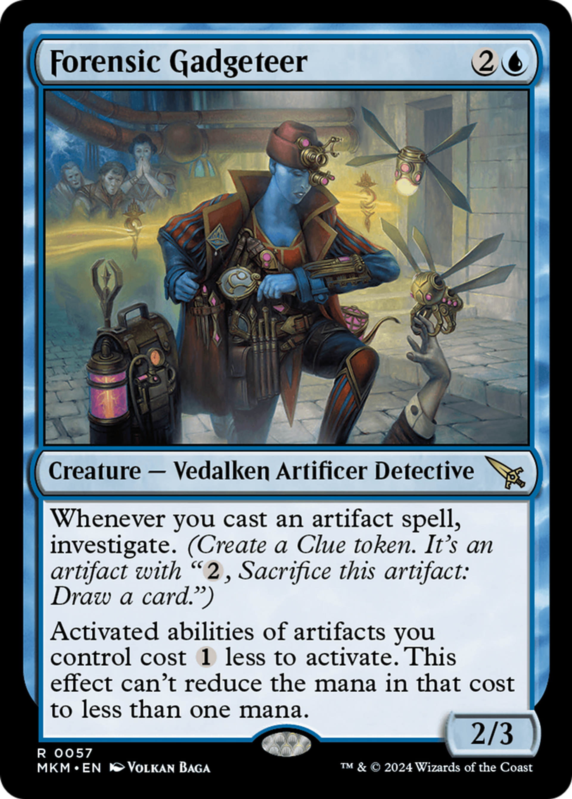 Forensic Gadgeteer — Murders at Karlov Manor — Magic: The Gathering