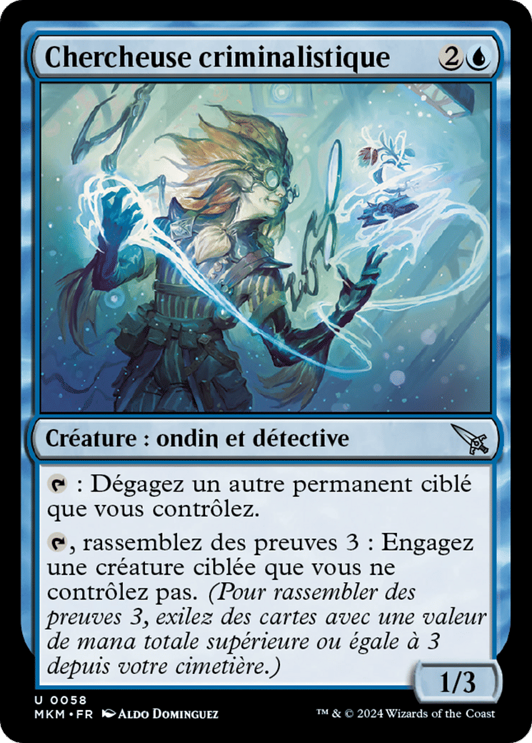 Chercheuse criminalistique — Murders at Karlov Manor — Magic: The Gathering