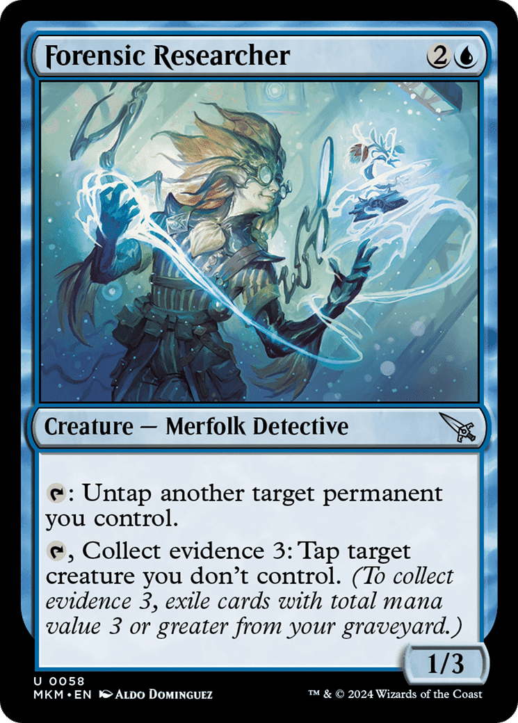 Forensic Researcher — Murders at Karlov Manor — Magic: The Gathering