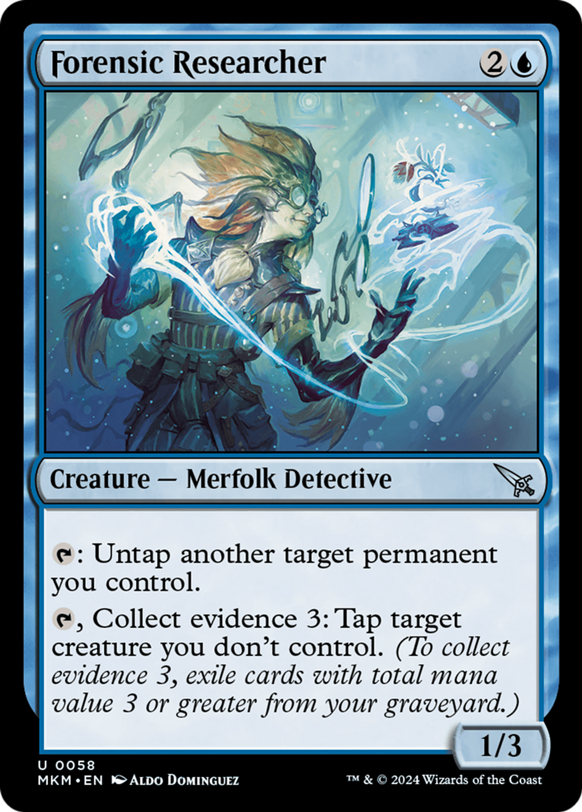 Forensic Researcher — Murders at Karlov Manor — Magic: The Gathering
