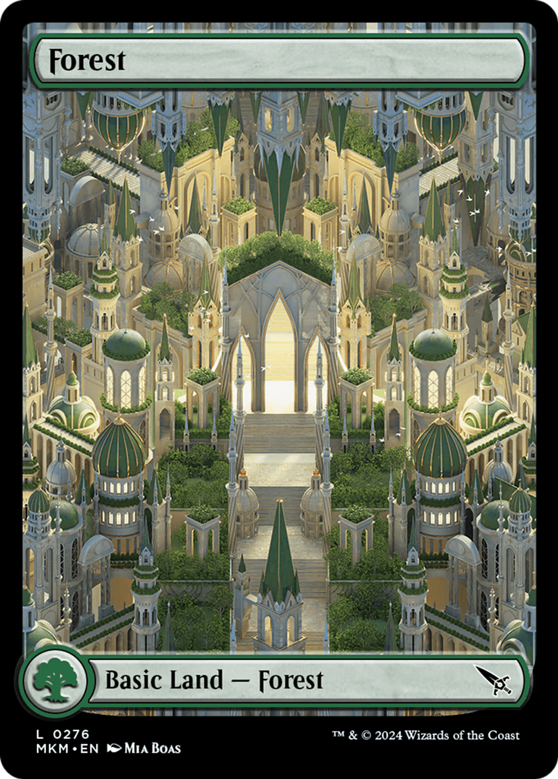 Forest — Murders at Karlov Manor — Magic: The Gathering