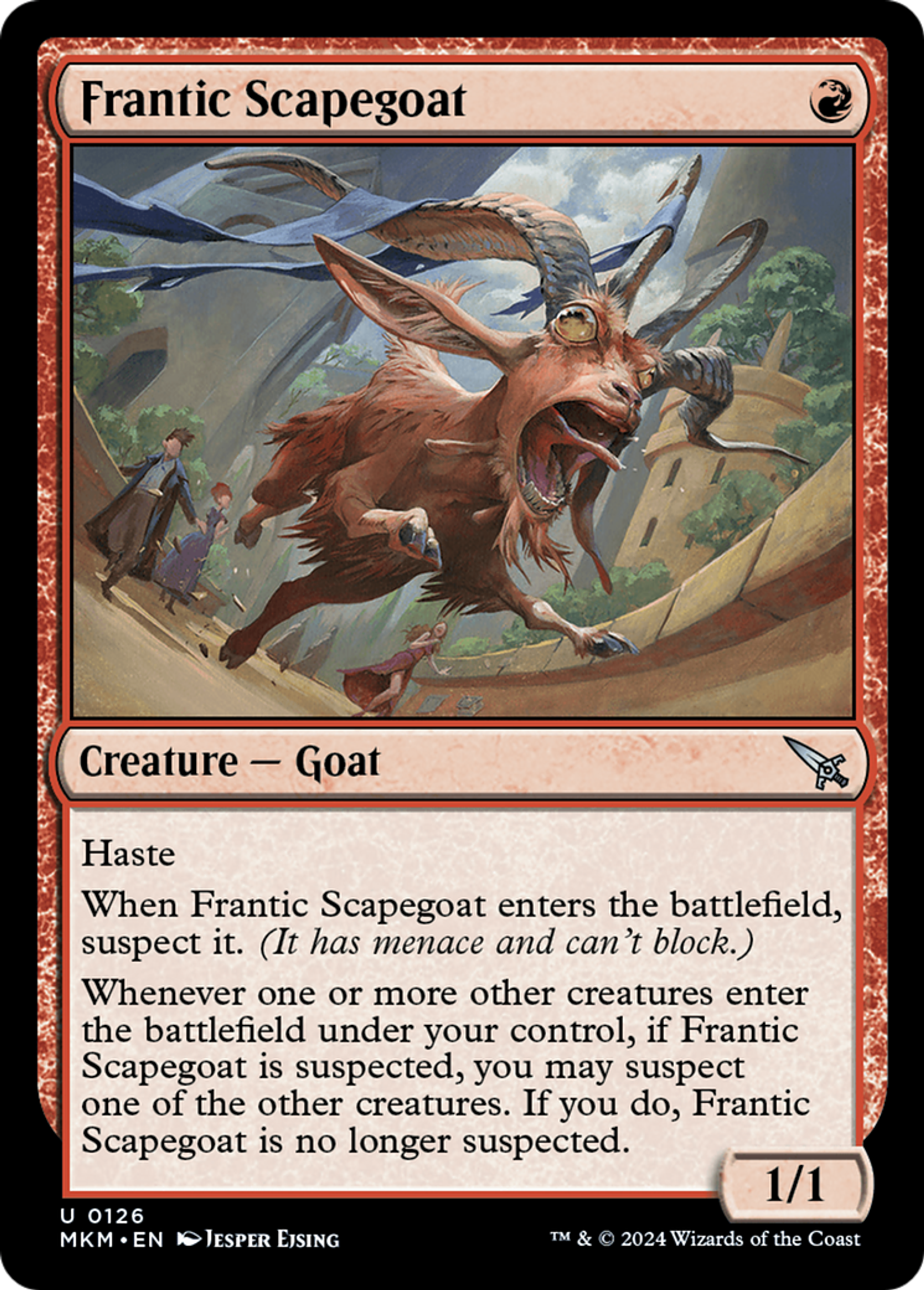 Frantic Scapegoat — Murders at Karlov Manor — Magic: The Gathering