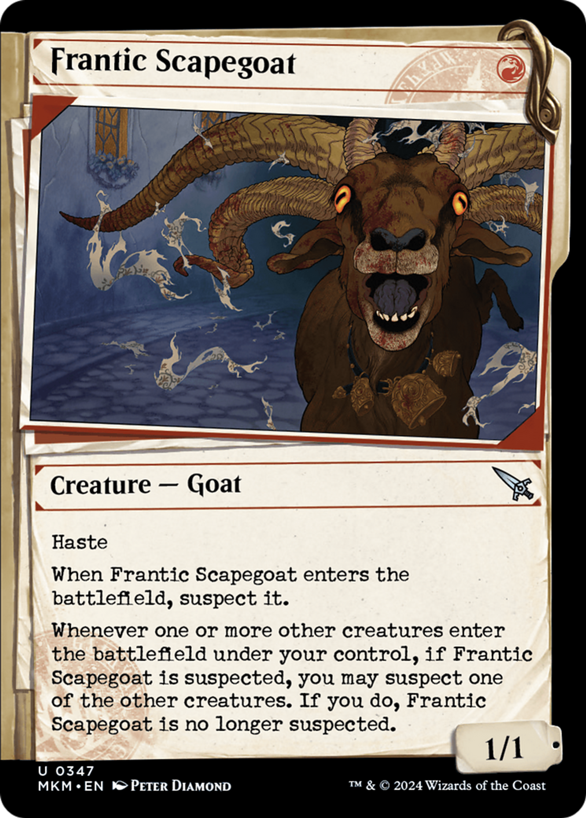 Frantic Scapegoat — Murders at Karlov Manor — Magic: The Gathering