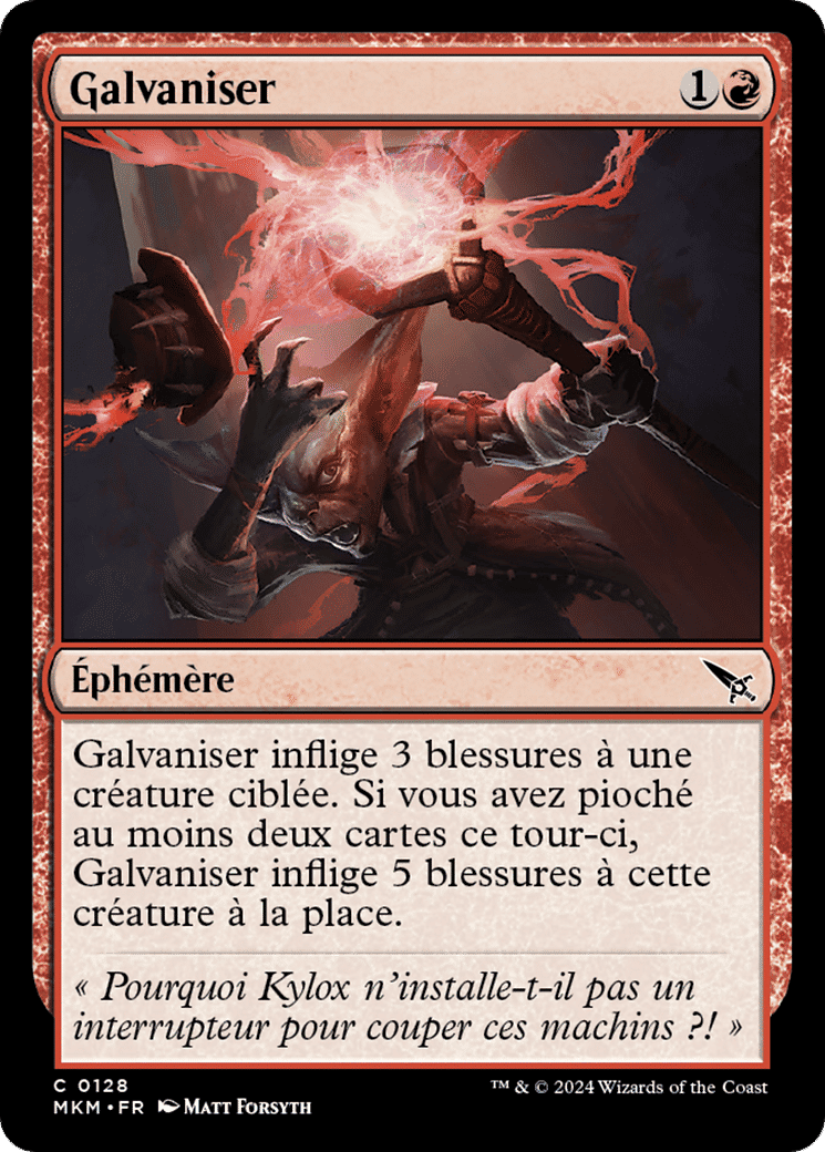 Galvaniser — Murders at Karlov Manor — Magic: The Gathering