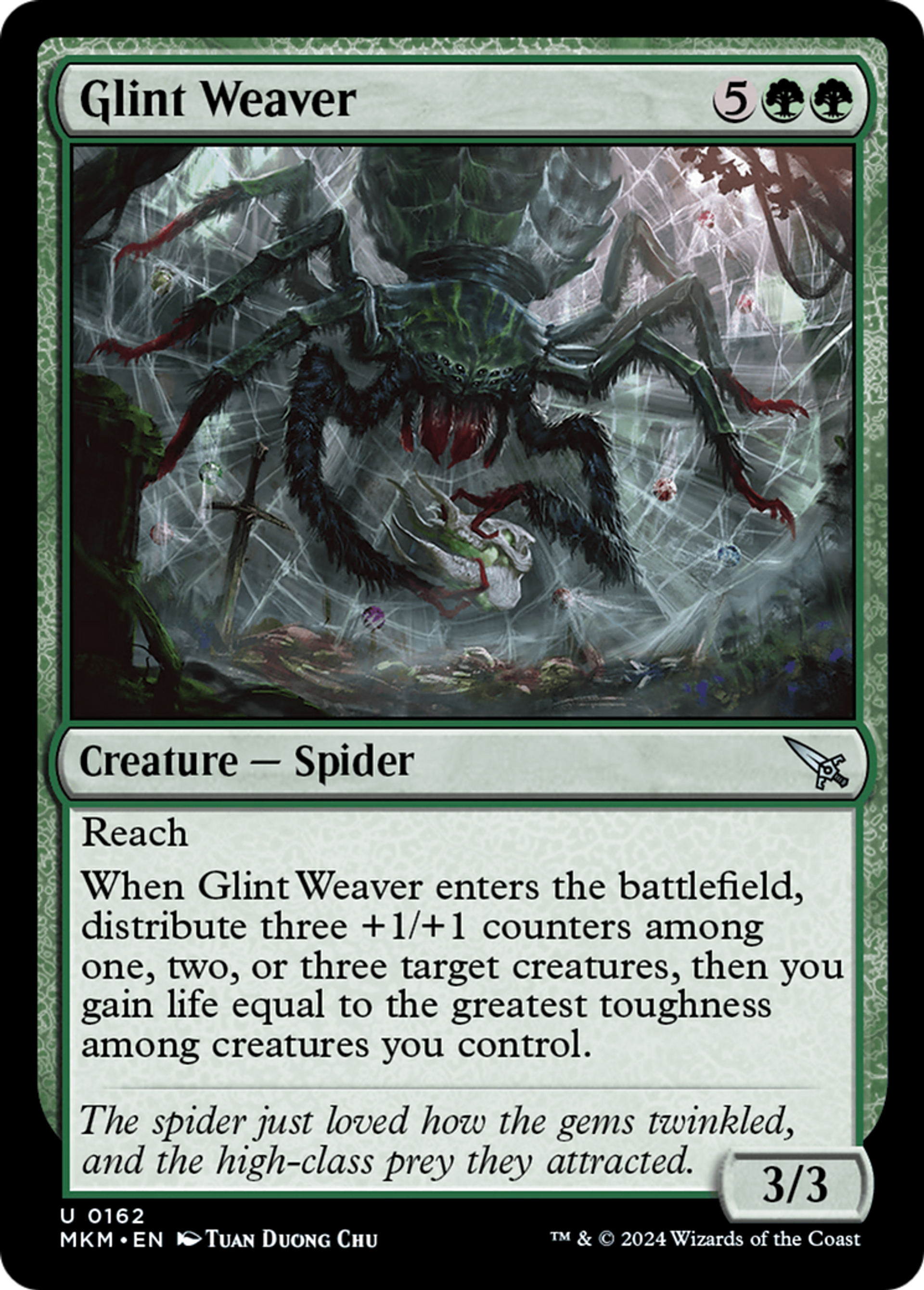 Glint Weaver — Murders at Karlov Manor — Magic: The Gathering