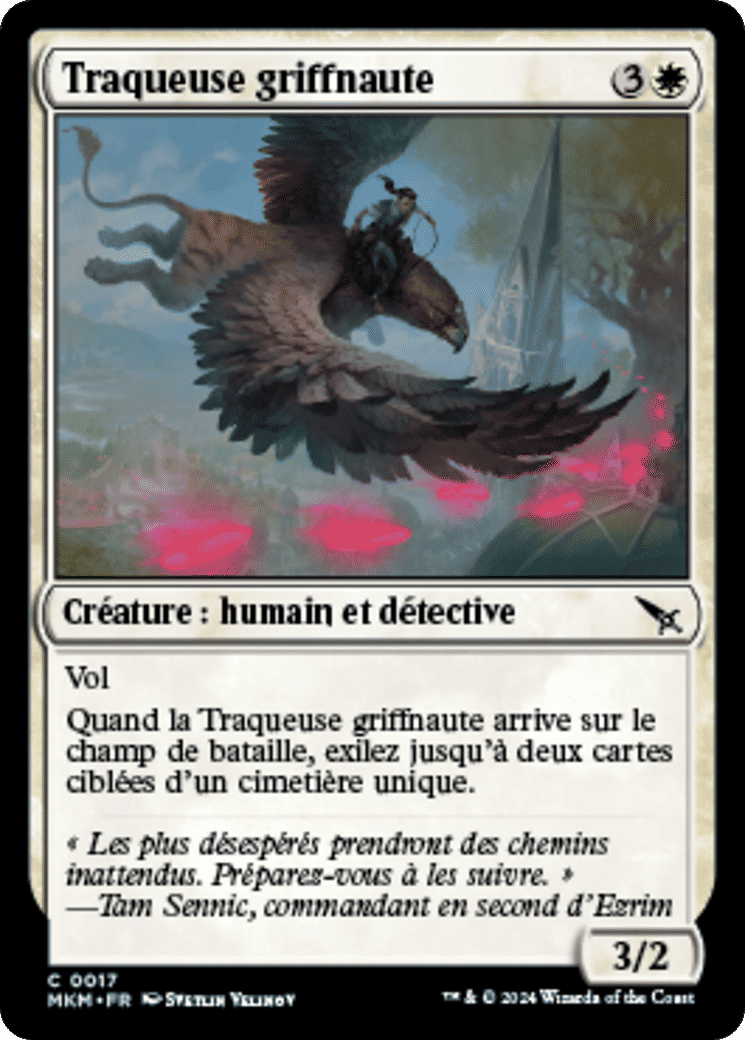 Traqueuse griffnaute — Murders at Karlov Manor — Magic: The Gathering