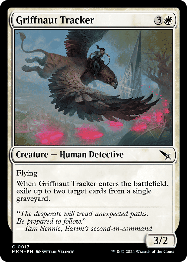 Griffnaut Tracker — Murders at Karlov Manor — Magic: The Gathering