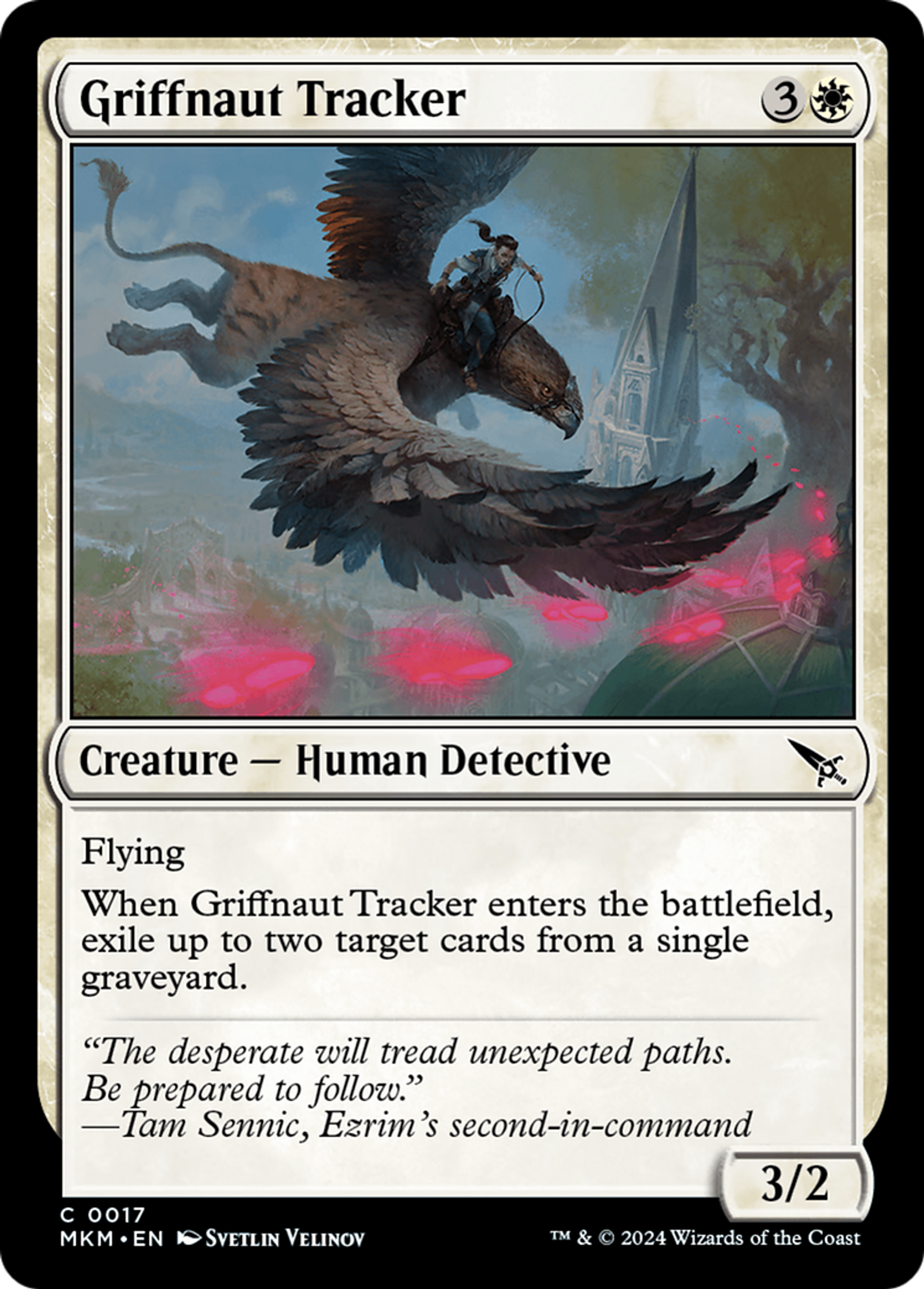 Griffnaut Tracker — Murders at Karlov Manor — Magic: The Gathering
