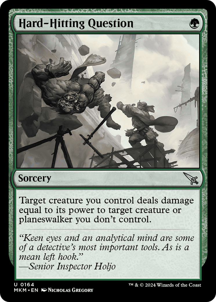 Hard-Hitting Question — Murders at Karlov Manor — Magic: The Gathering
