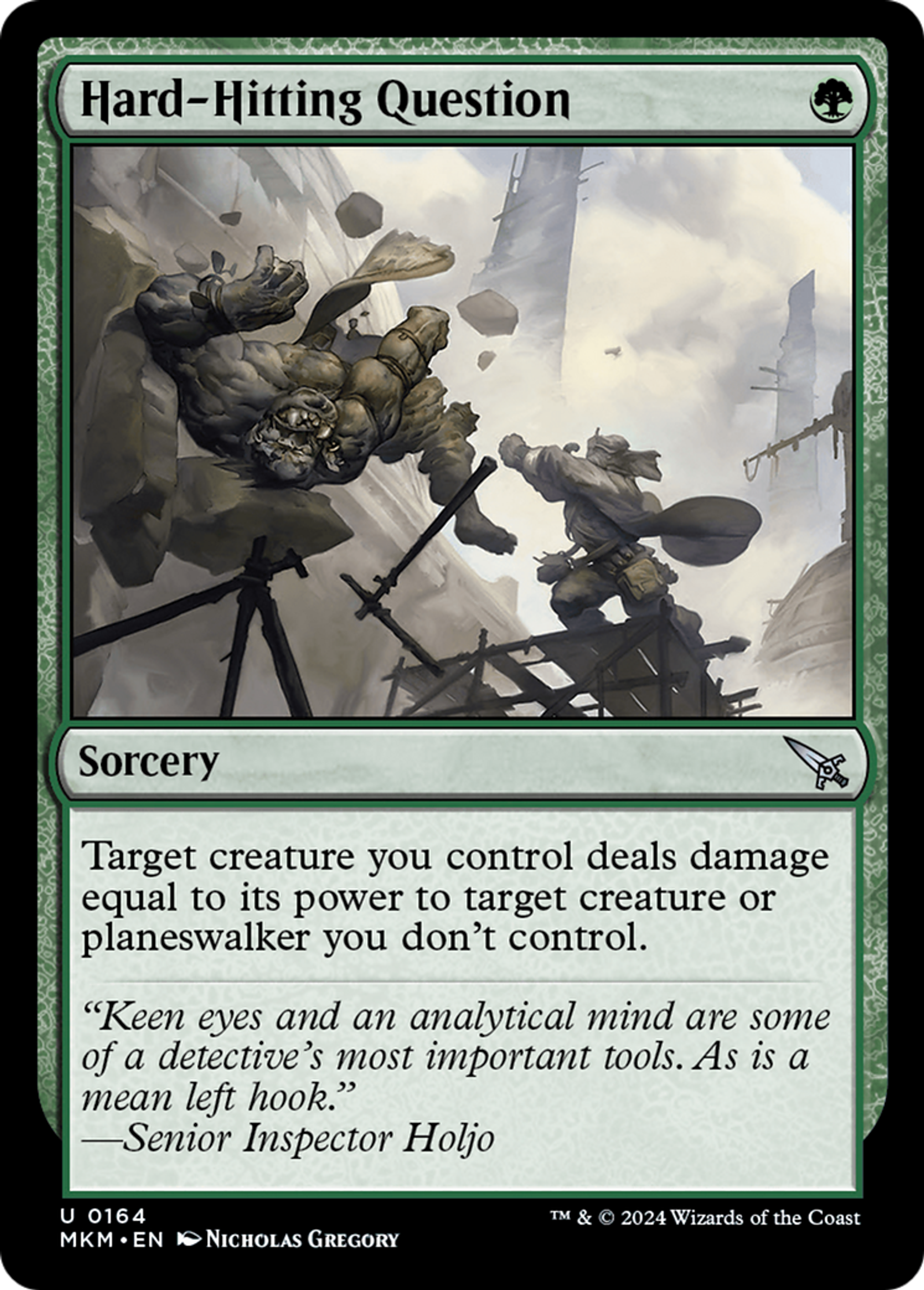 Hard-Hitting Question — Murders at Karlov Manor — Magic: The Gathering