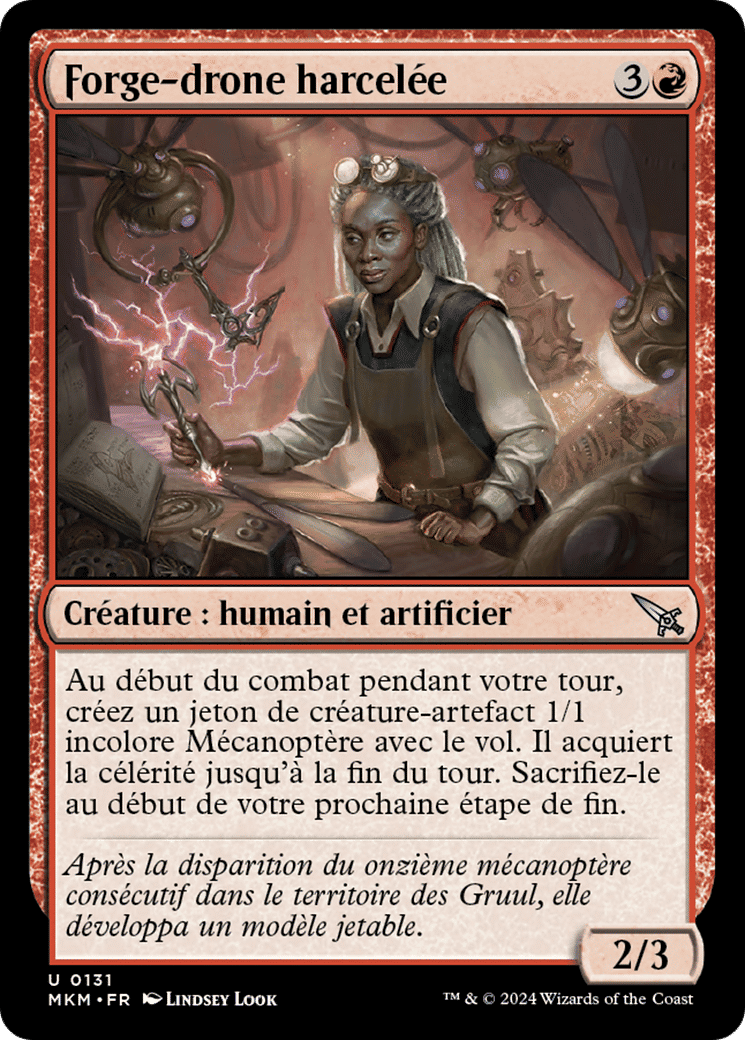 Forge-drone harcelée — Murders at Karlov Manor — Magic: The Gathering