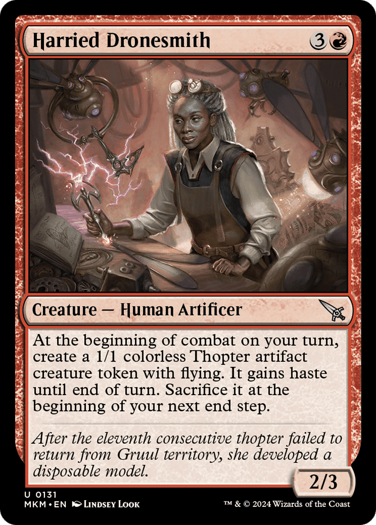 Harried Dronesmith — Murders at Karlov Manor — Magic: The Gathering