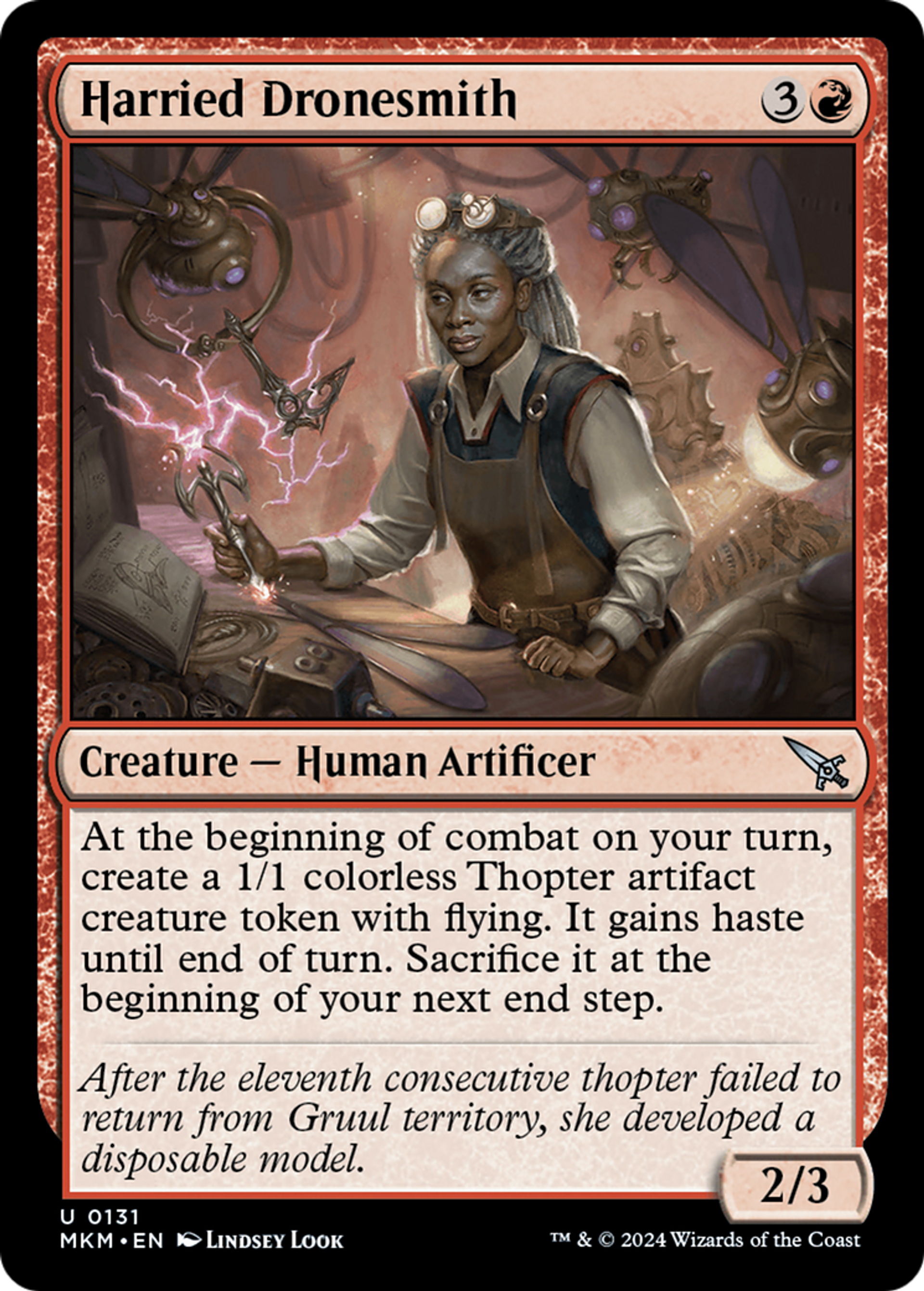 Harried Dronesmith — Murders at Karlov Manor — Magic: The Gathering