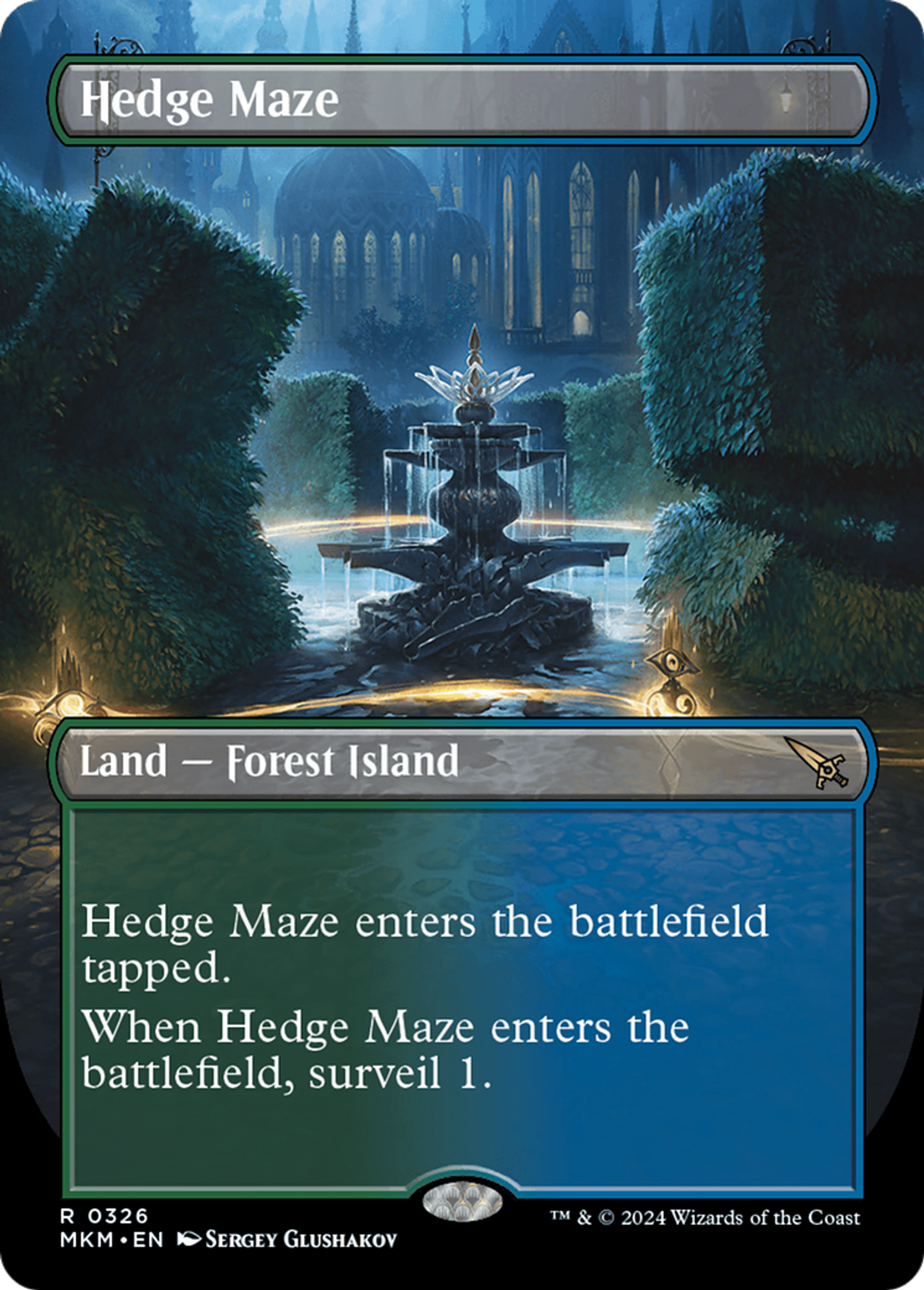 Hedge Maze — Murders at Karlov Manor — Magic: The Gathering