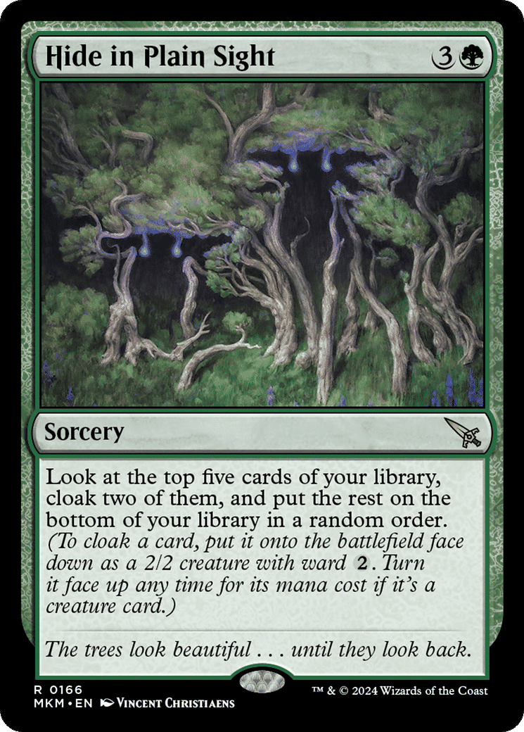 Hide in Plain Sight — Murders at Karlov Manor — Magic: The Gathering